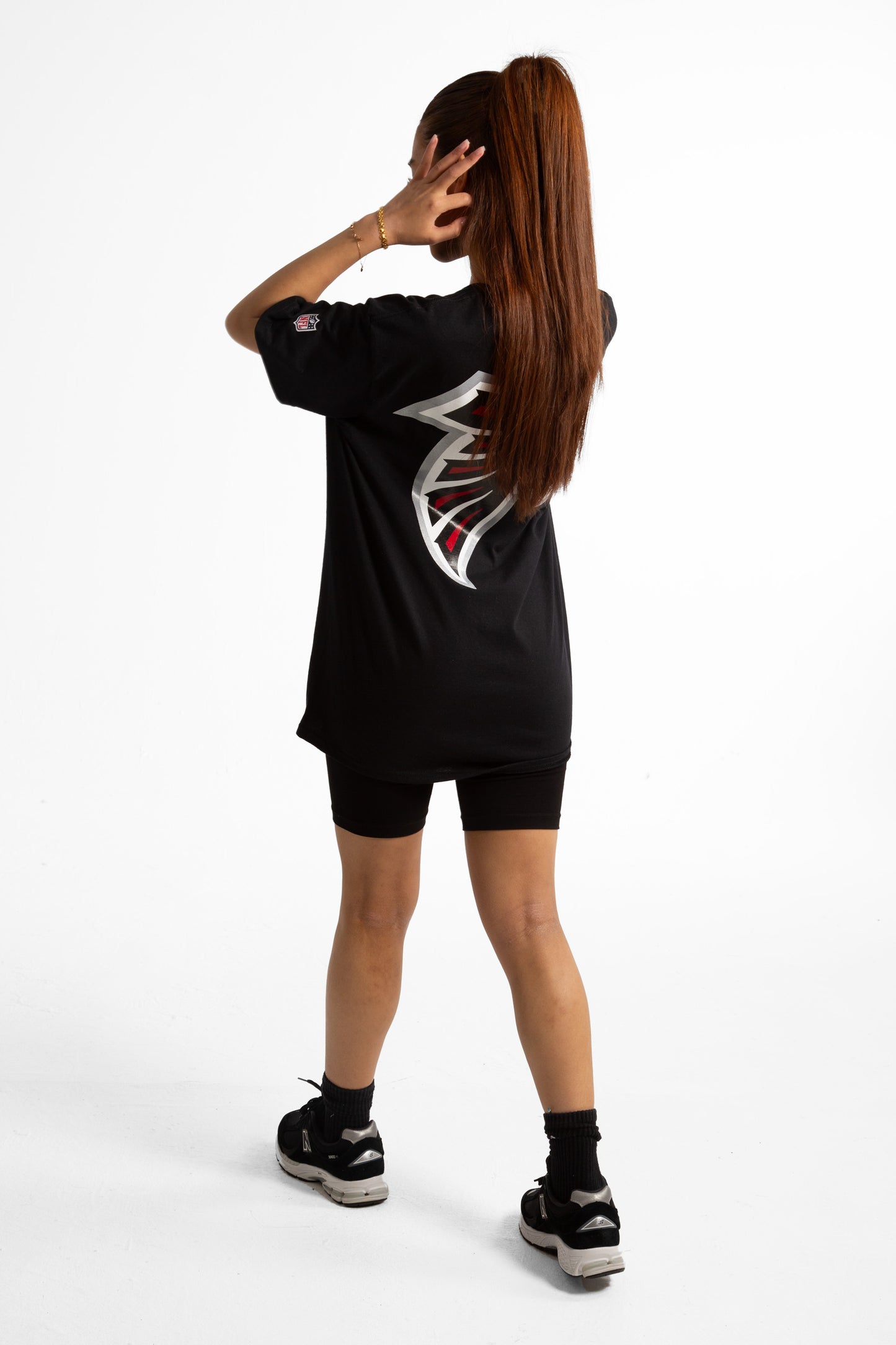 Nfl X Hype Adults Black Atlanta Falcons T-Shirt