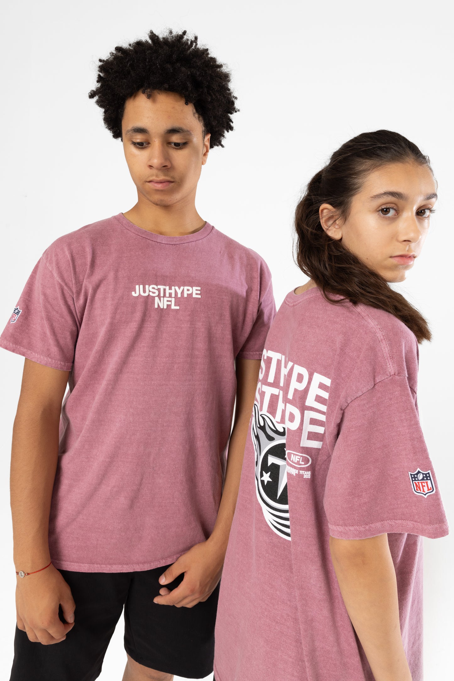 Nfl X Hype Kids Burgundy Tennessee Titans T-Shirt