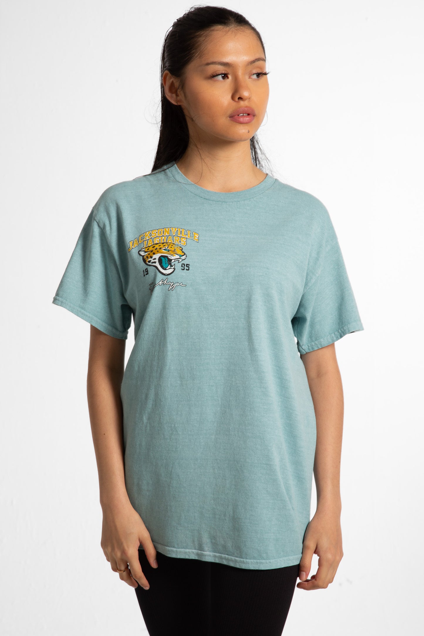 Nfl X Hype Adults Teal Jacksonville Jaguars T-Shirt