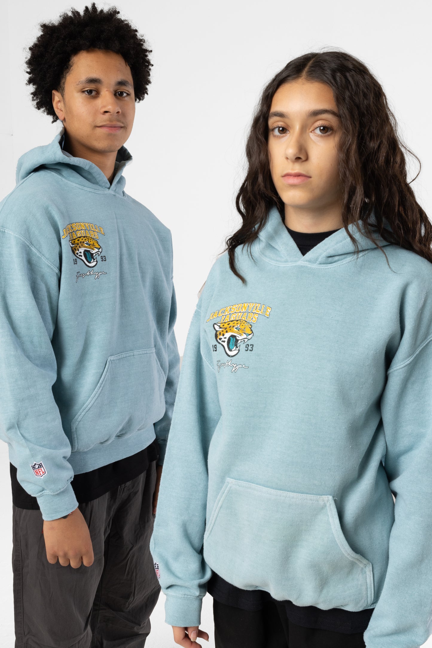 Nfl X Hype Kids Teal Jacksonville Jaguars Hoodie