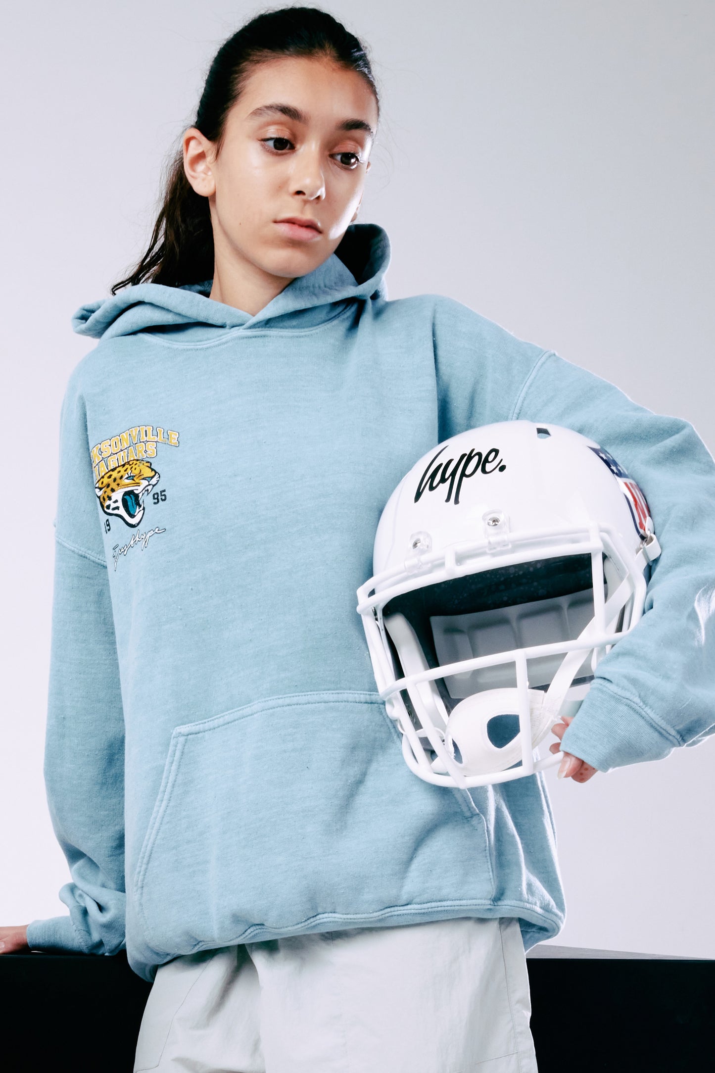 Nfl X Hype Kids Teal Jacksonville Jaguars Hoodie