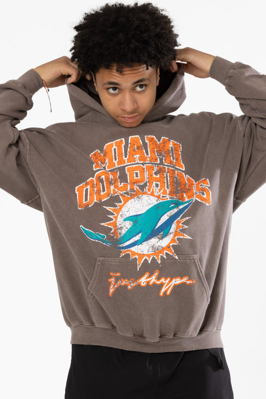 Nfl X Hype Kids Brown Miami Dolphins Hoodie