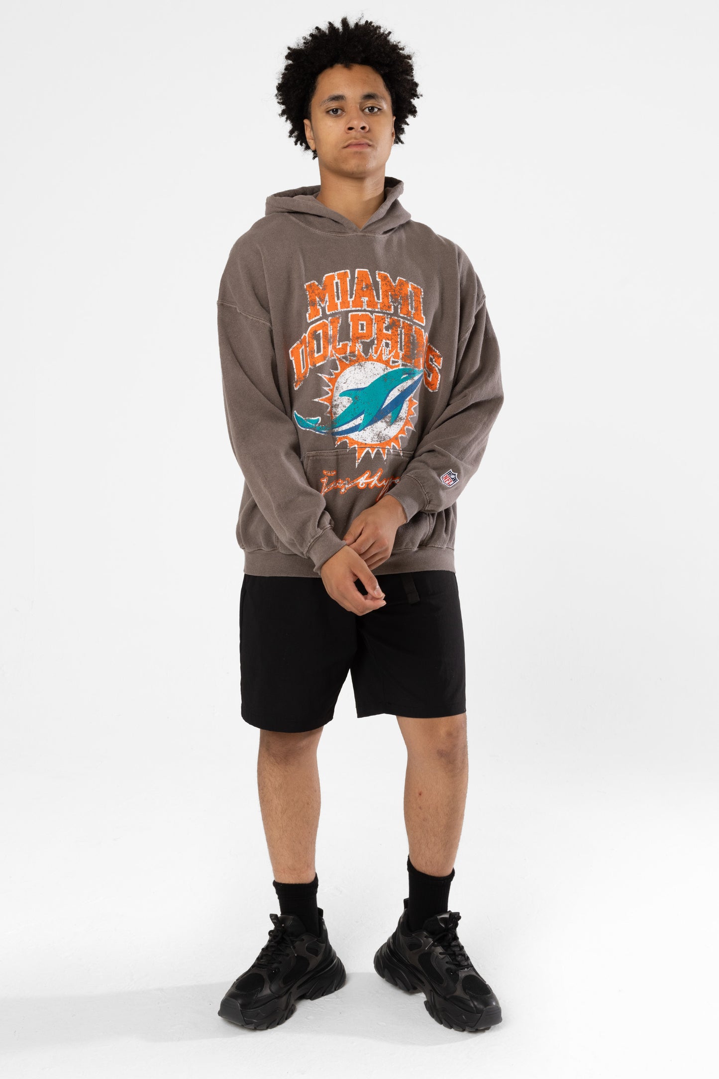 Nfl X Hype Kids Brown Miami Dolphins Hoodie