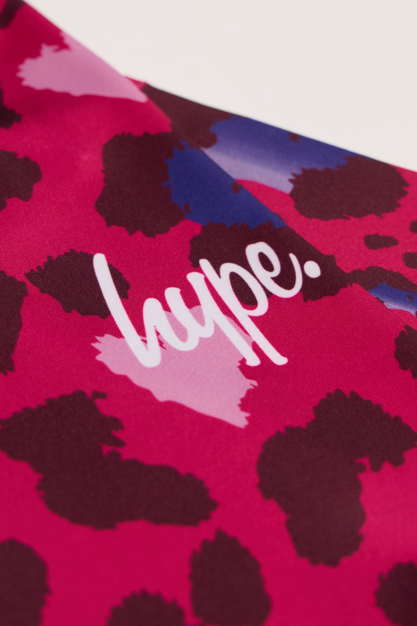 Hype Girls Pink Heart Leopard Leggings