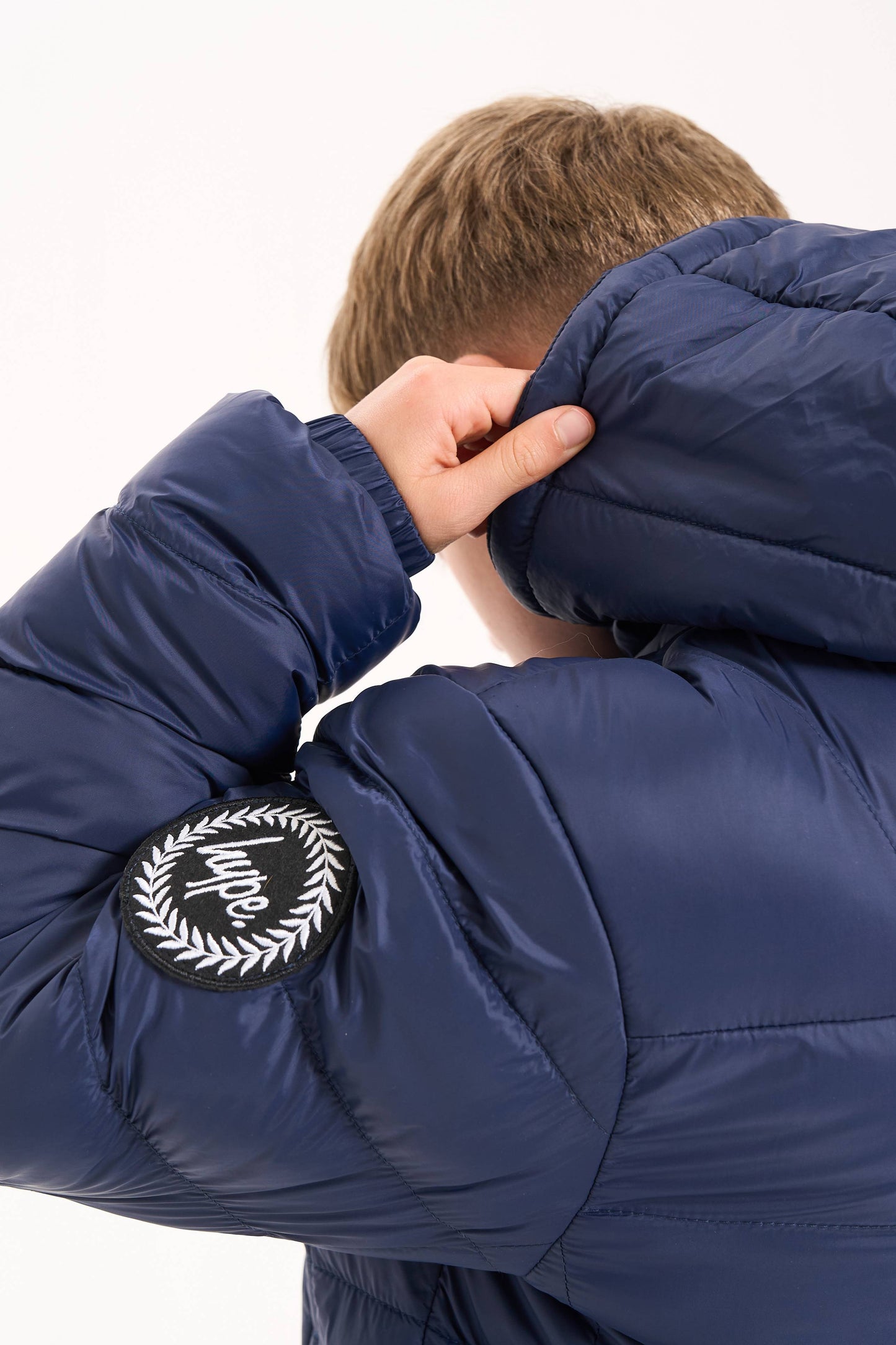 Hype Kids Navy Padded Jacket