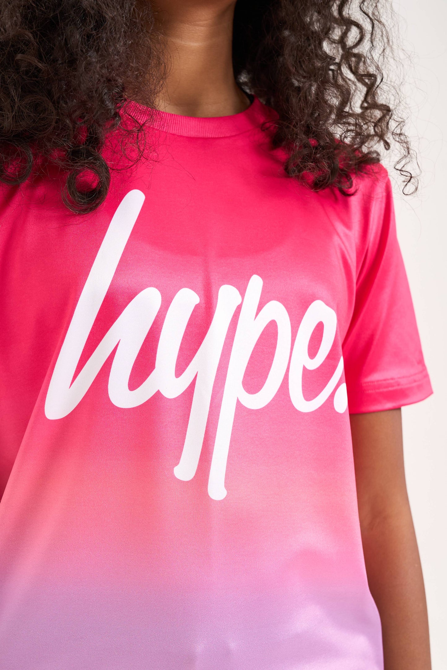 Hype Girls Pink Passion Fade T-Shirt