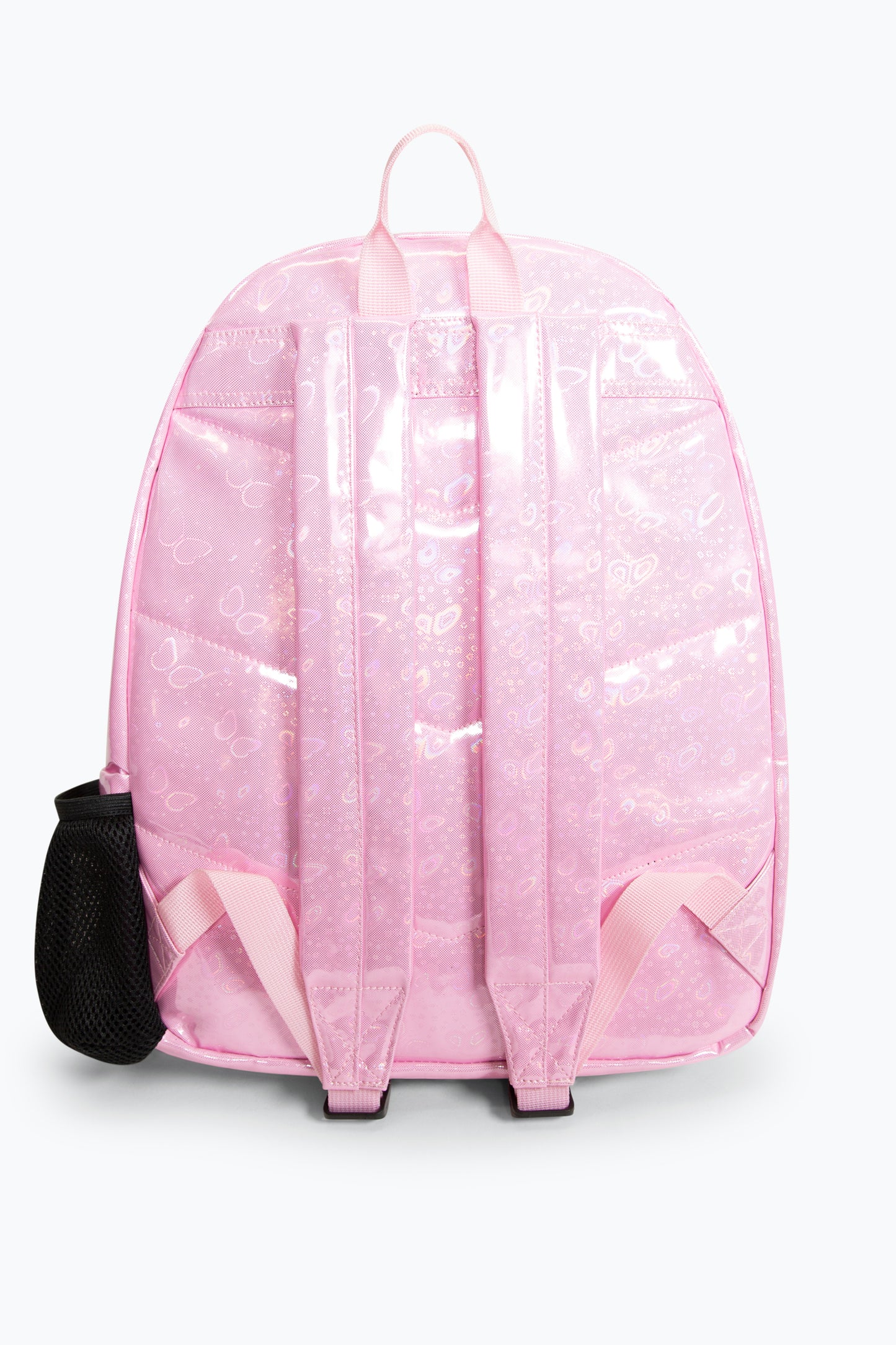 Hype Girls Iconic Holographic Baby Pink Backpack