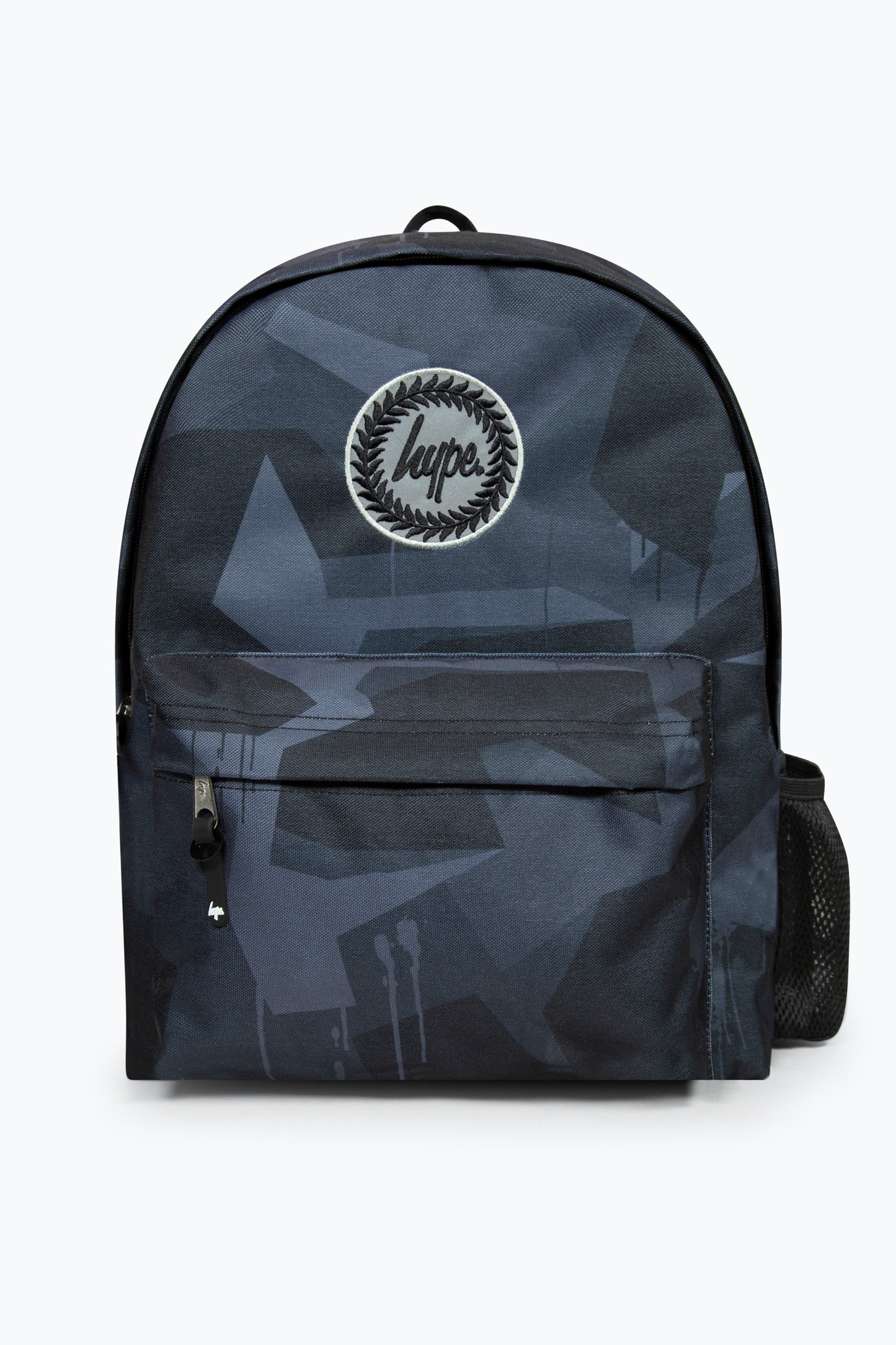 Hype Iconic Black Geo Camo Boys School Backpack