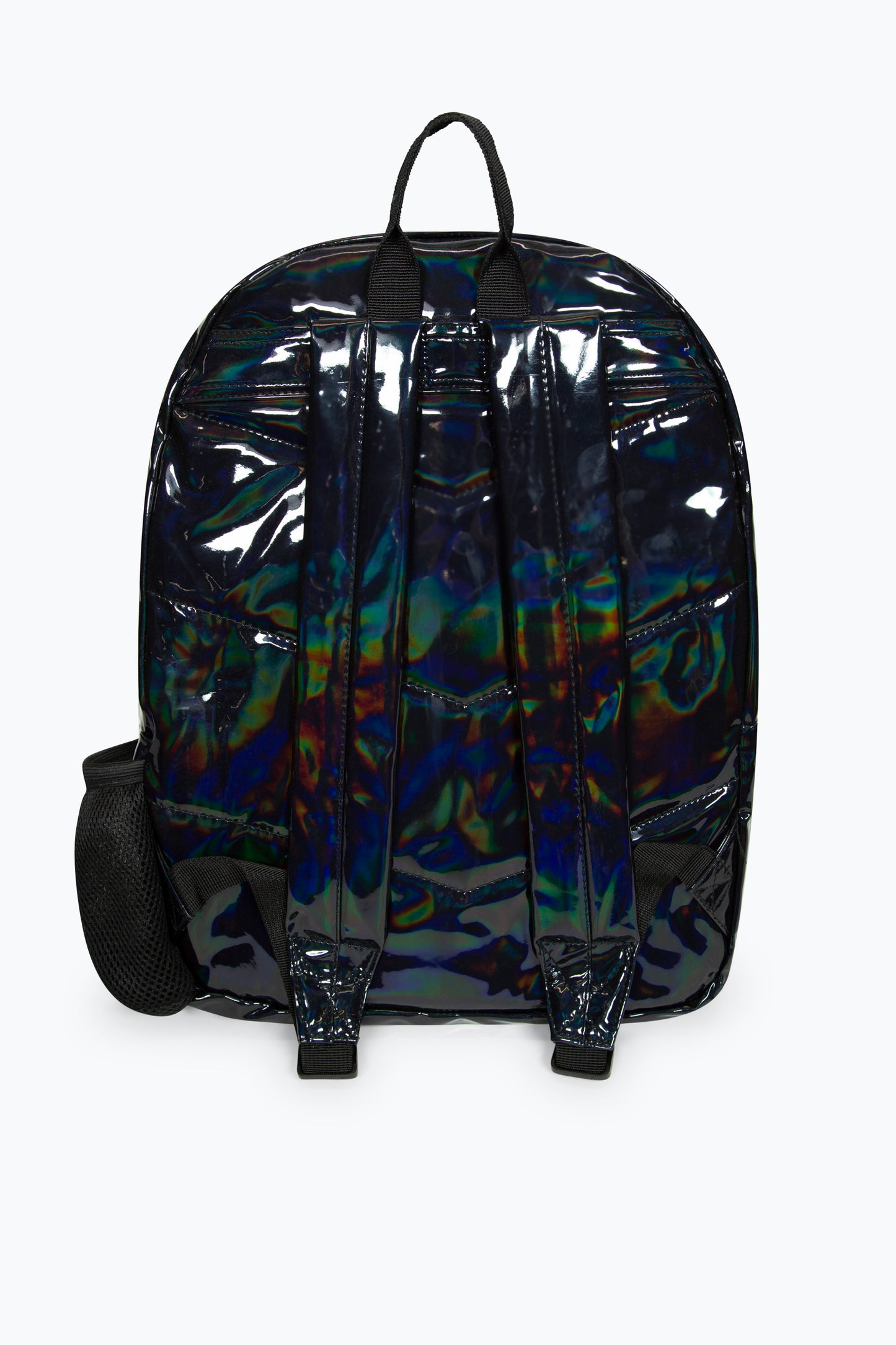 Hype Girls Iconic Holographic Black School Backpack