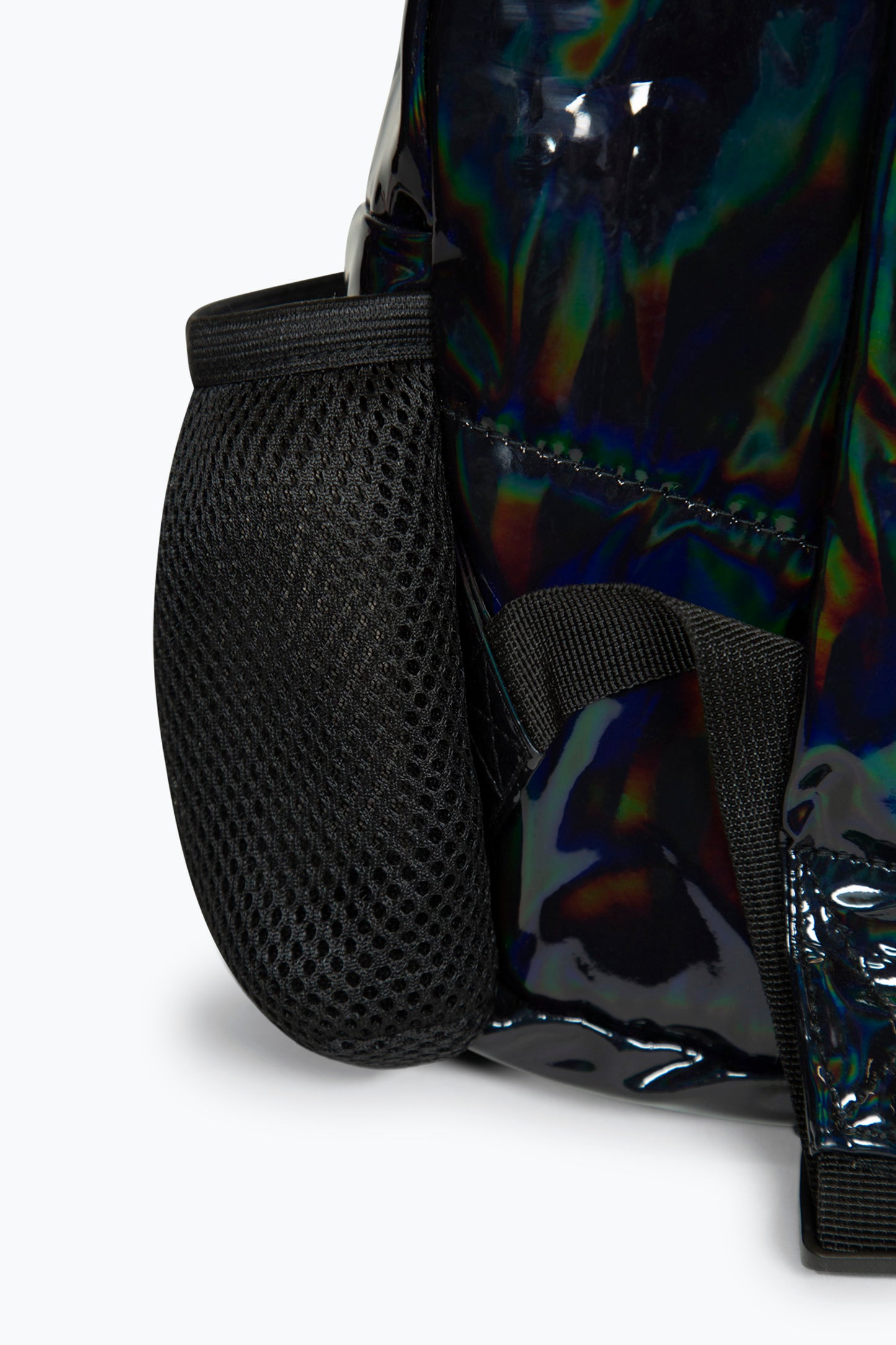 Hype Girls Iconic Holographic Black School Backpack