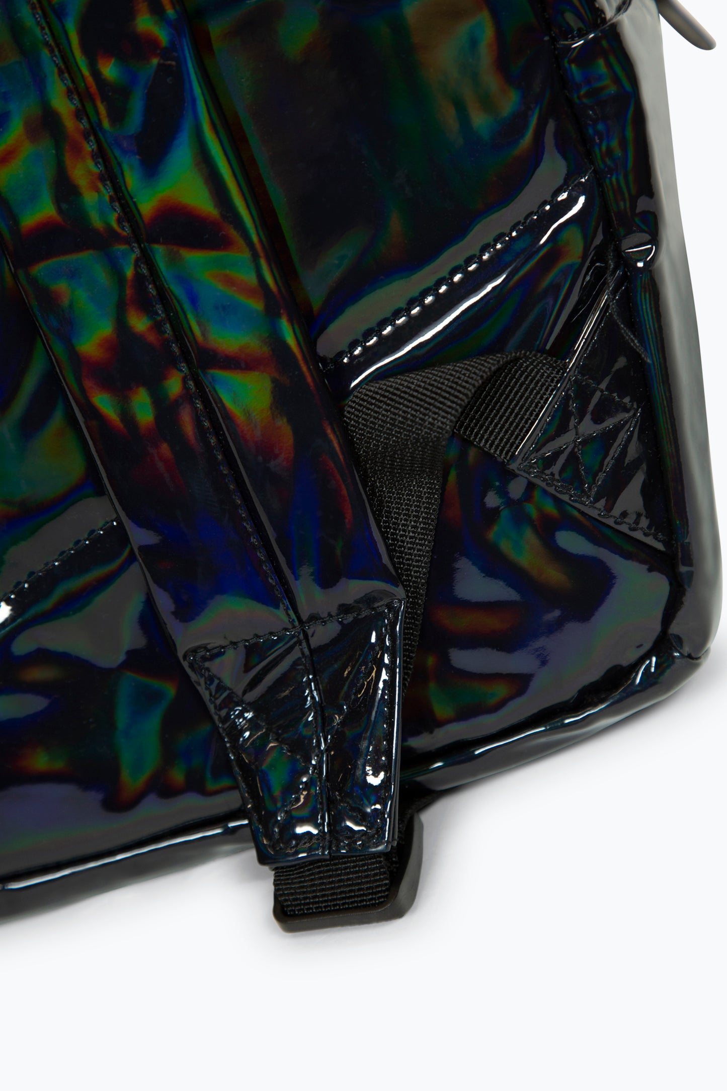 Hype Girls Iconic Holographic Black School Backpack