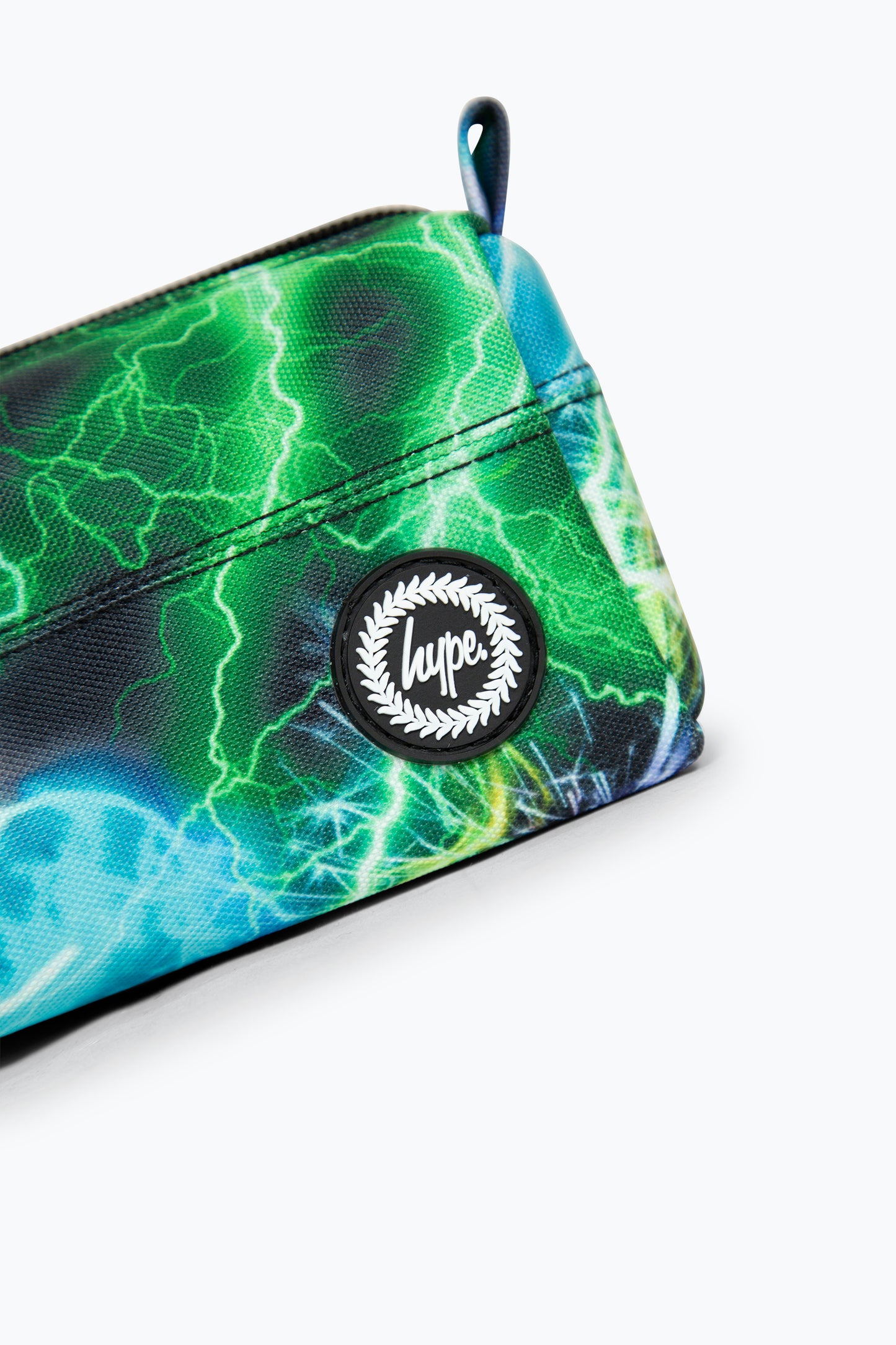 Hype Boys Blue Lightning Storm Pencil Case