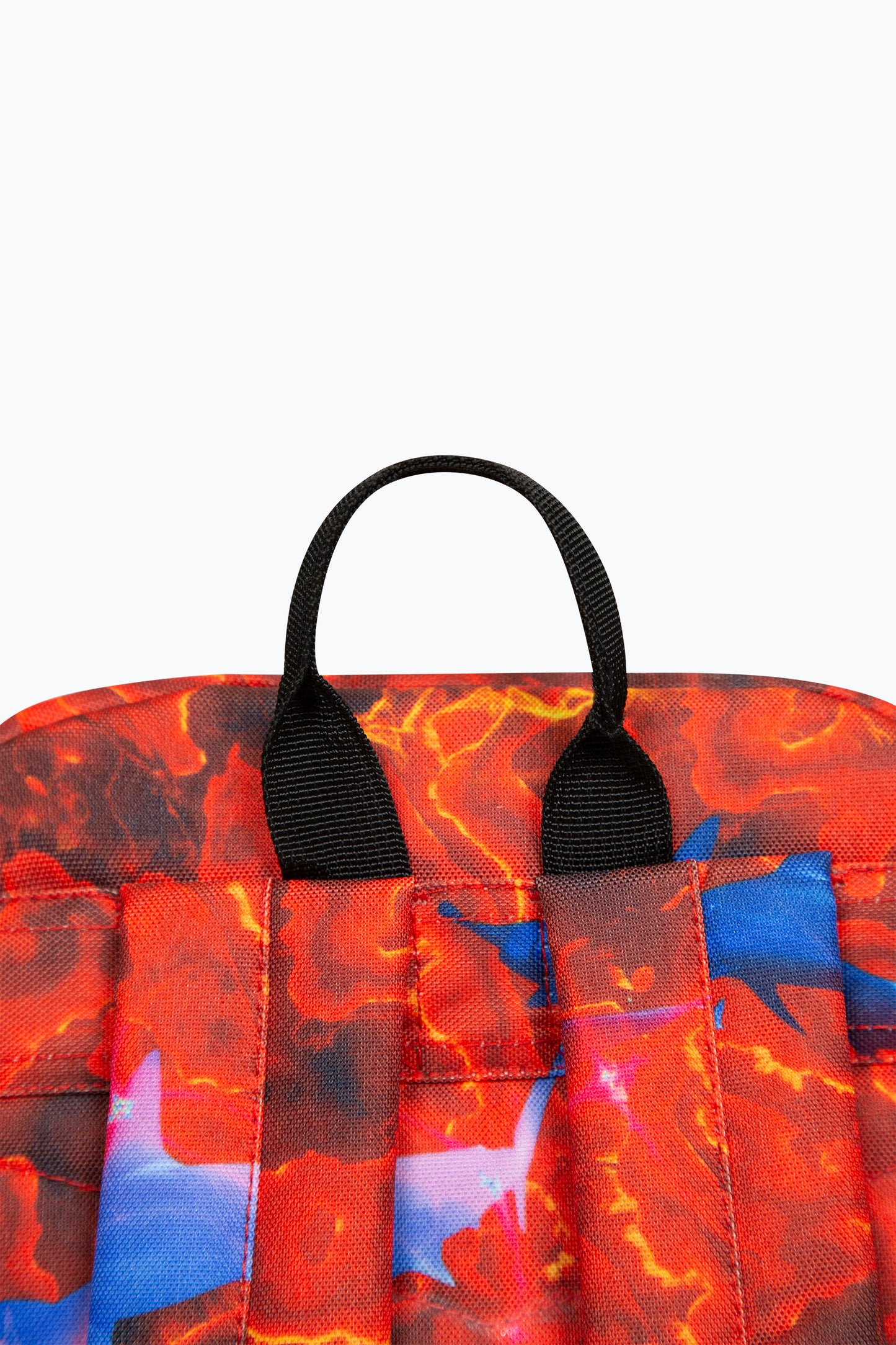 Hype Boys Iconic Red Lava Sharks Backpack