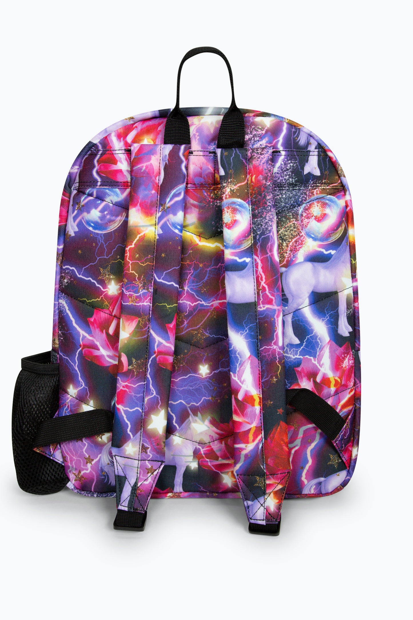 Hype Multicoloured Unicorn Lighting Iconic Girls School Backpack