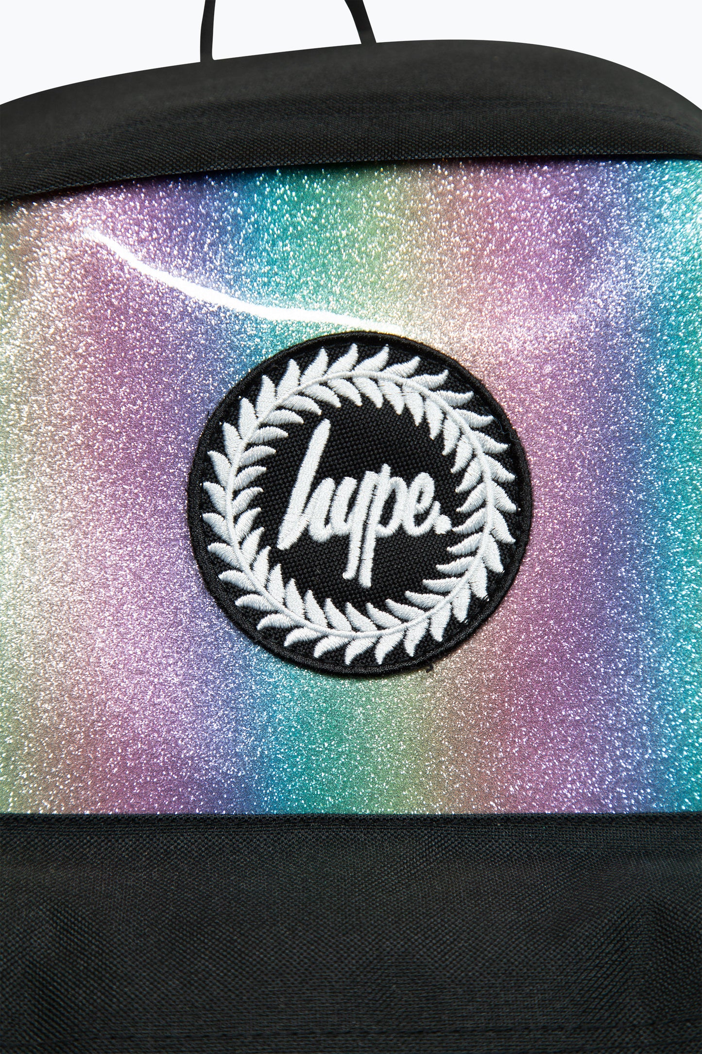 Hype Girls Black Rainbow Iconic Kids Backpack