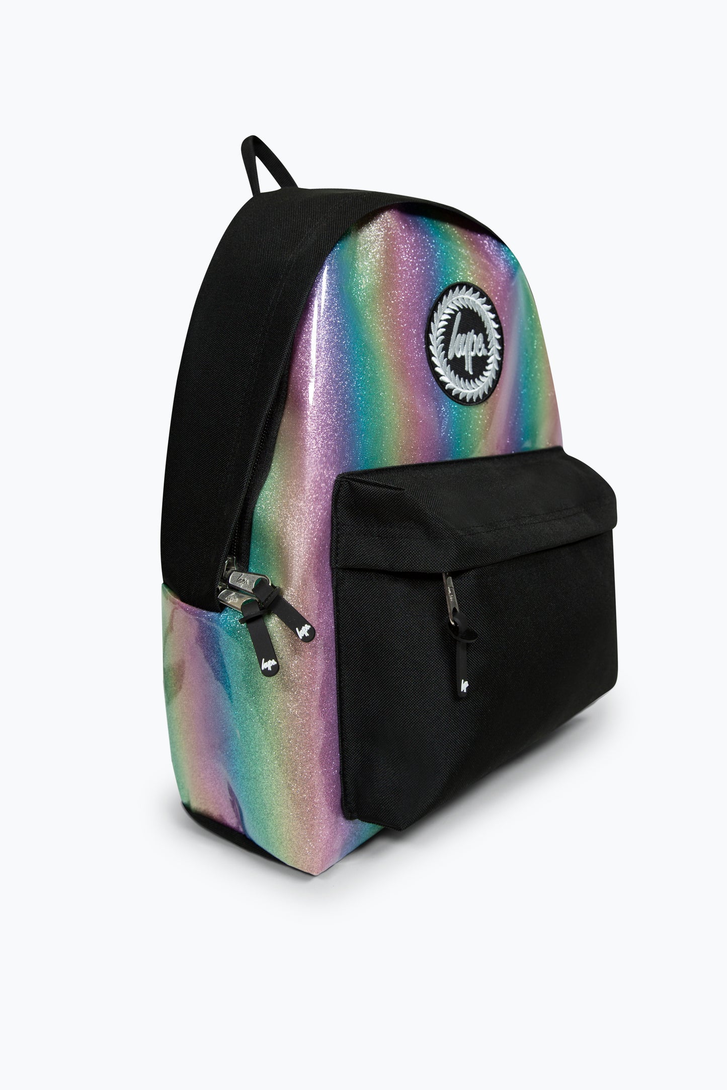 Hype Girls Black Rainbow Iconic Kids Backpack