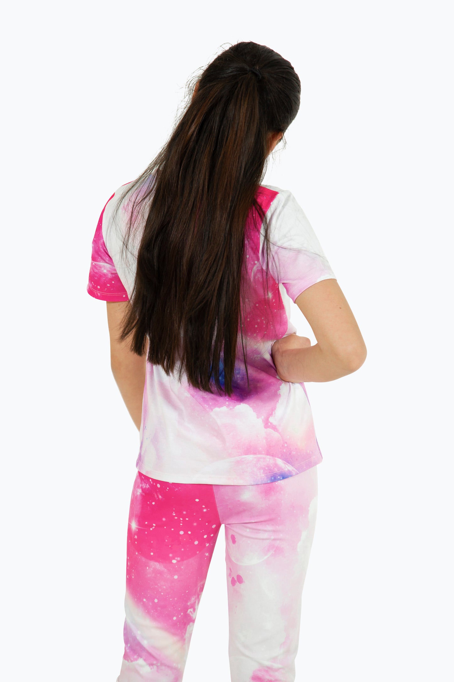 Hype Girls Pink Space T-Shirt