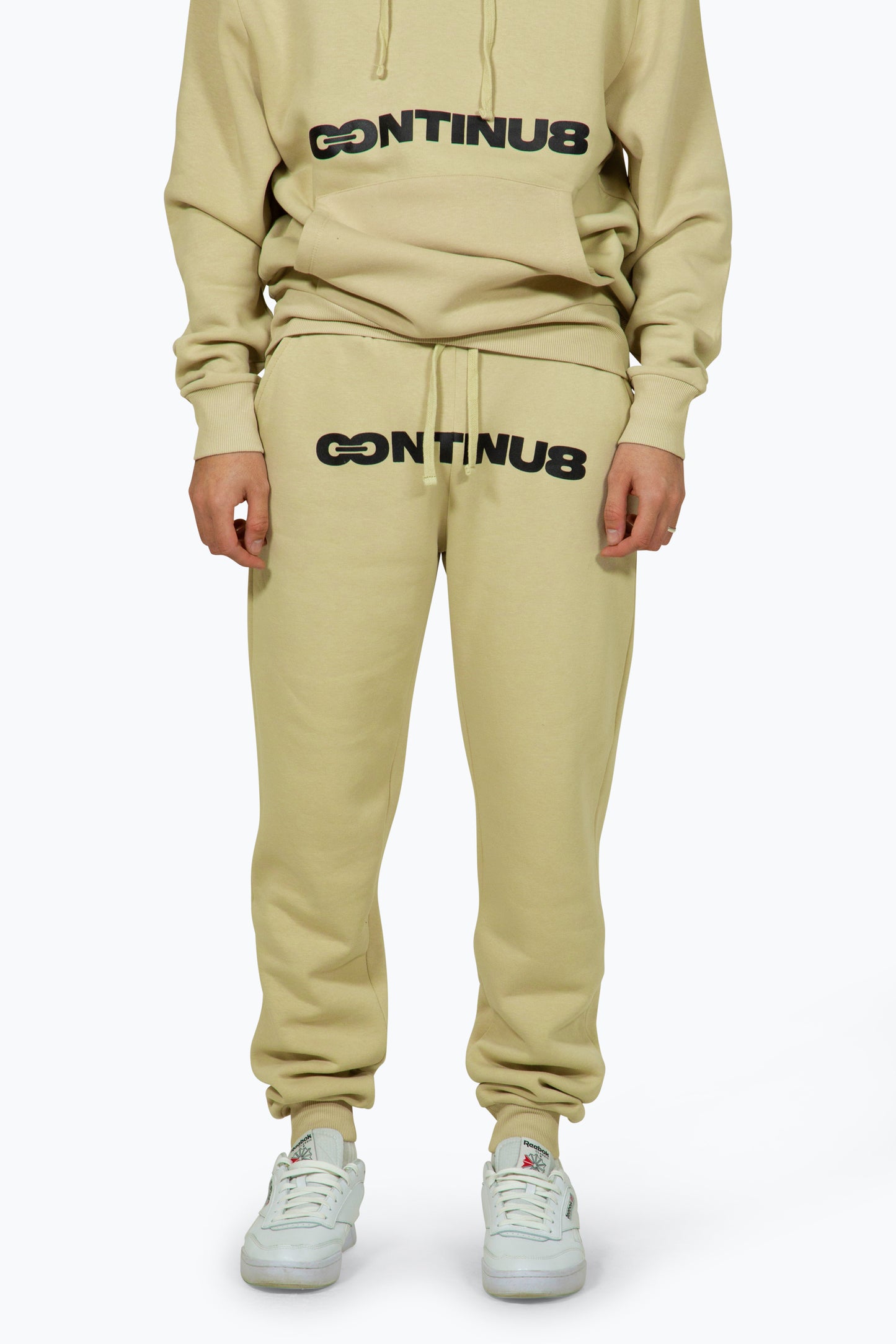 Continu8 Unisex Sand Boxy Joggers