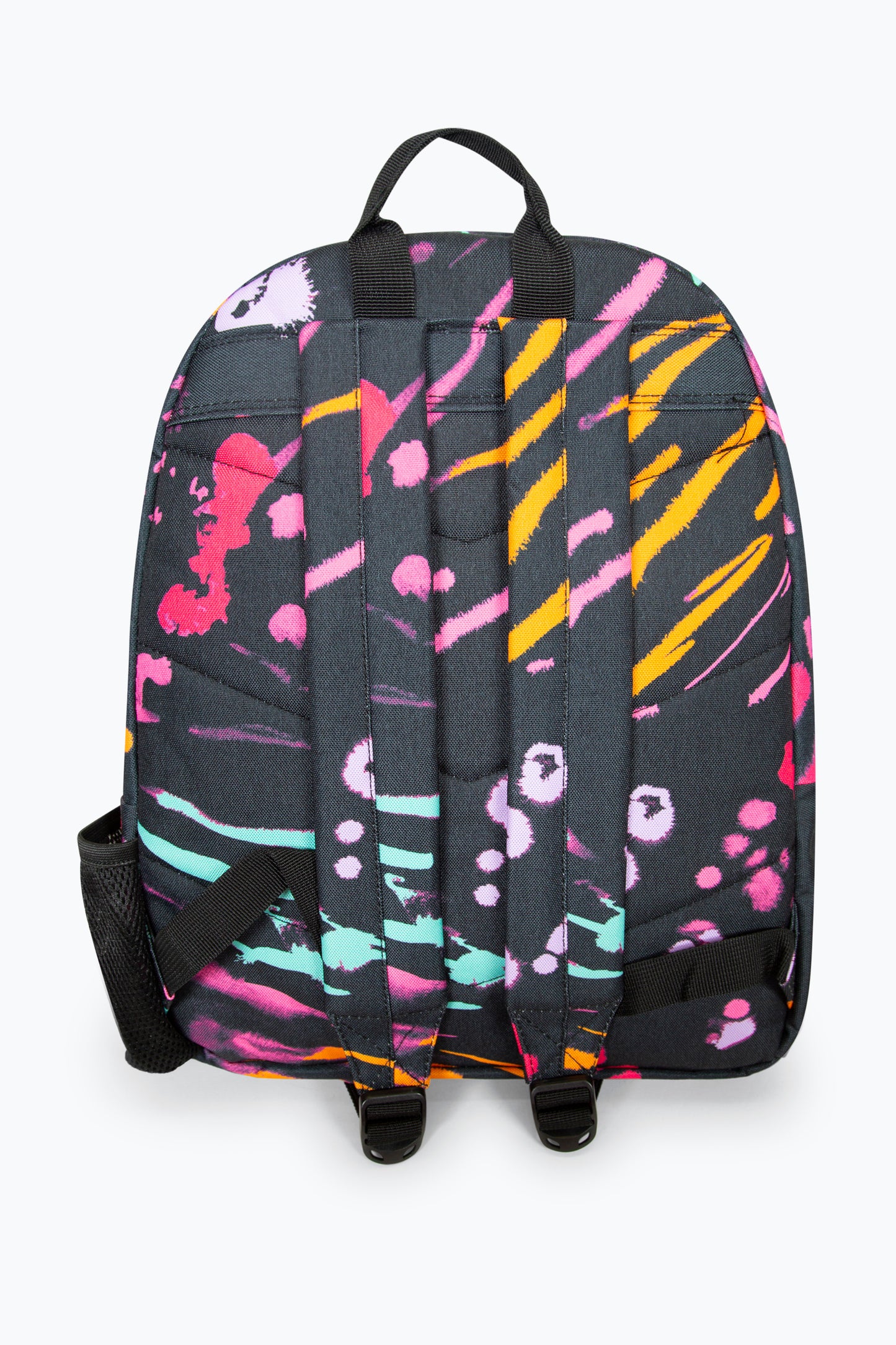 Hype Girls Iconic Animal Print Black Backpack