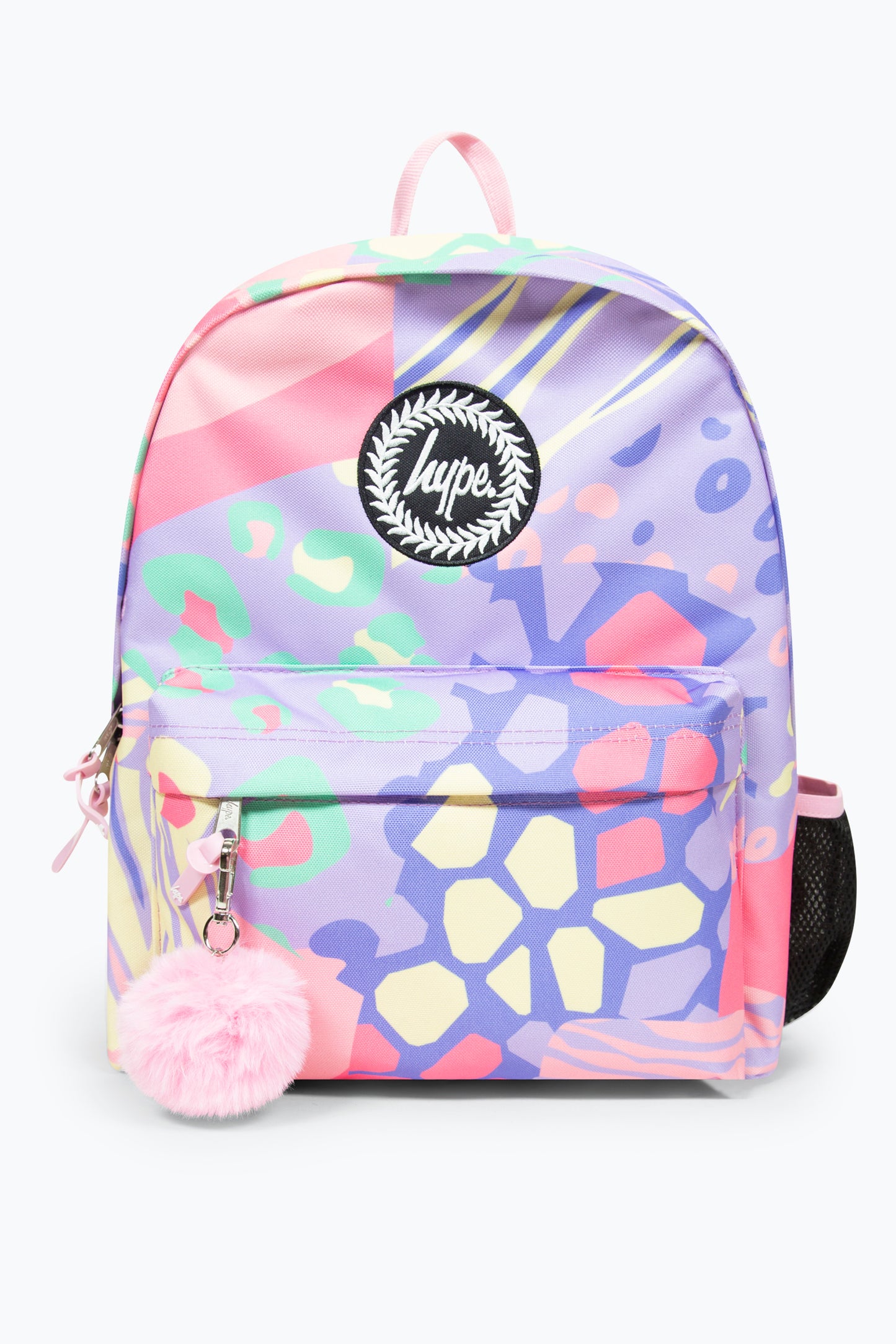 Hype Girls Pink/Purple Pastel Prints Backpack & Lunch Bag Bundle