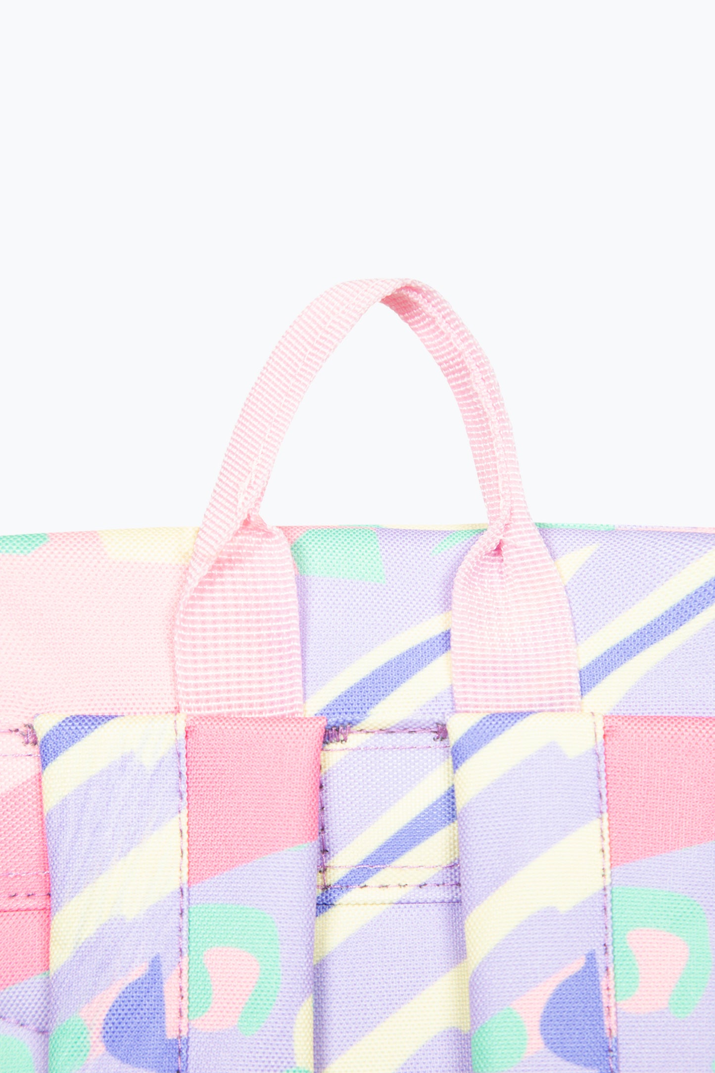 Hype Multicoloured Pastel Prints Iconic Girls School Backpack