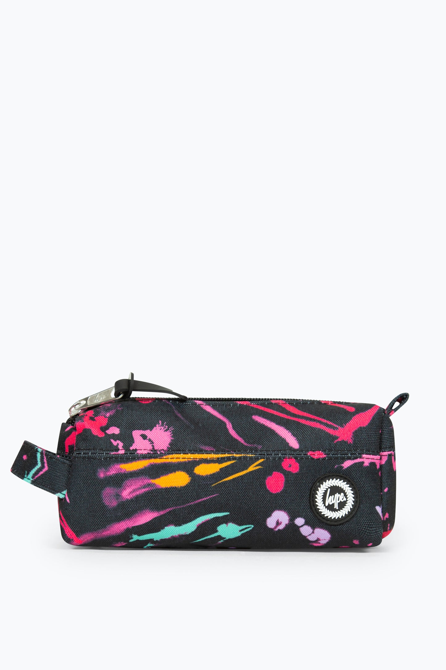 Hype Girls Black Animal Print Pencil Case