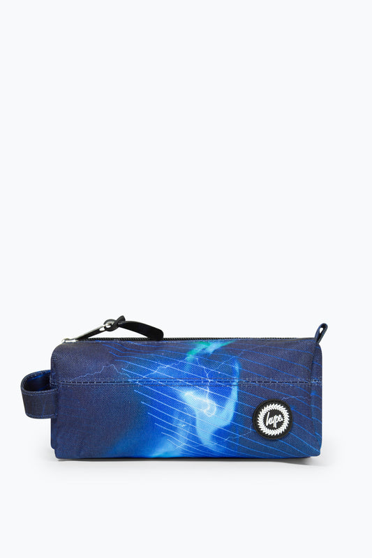 Hype Boys Space Storm V2 Blue Pencil Case Front Side