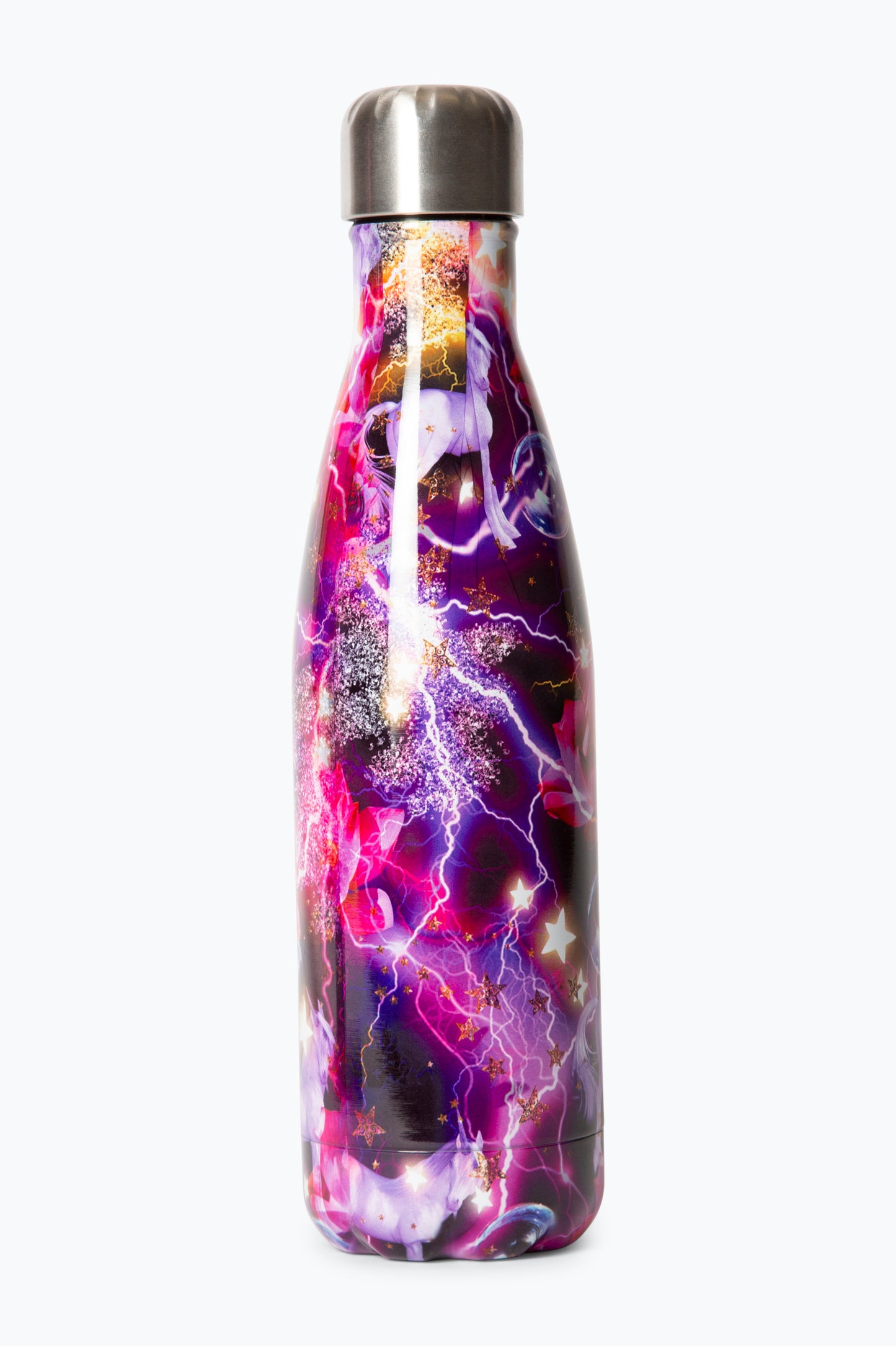 Hype Girls Pink/Purple Lightning Unicorns Thermal Water Bottle