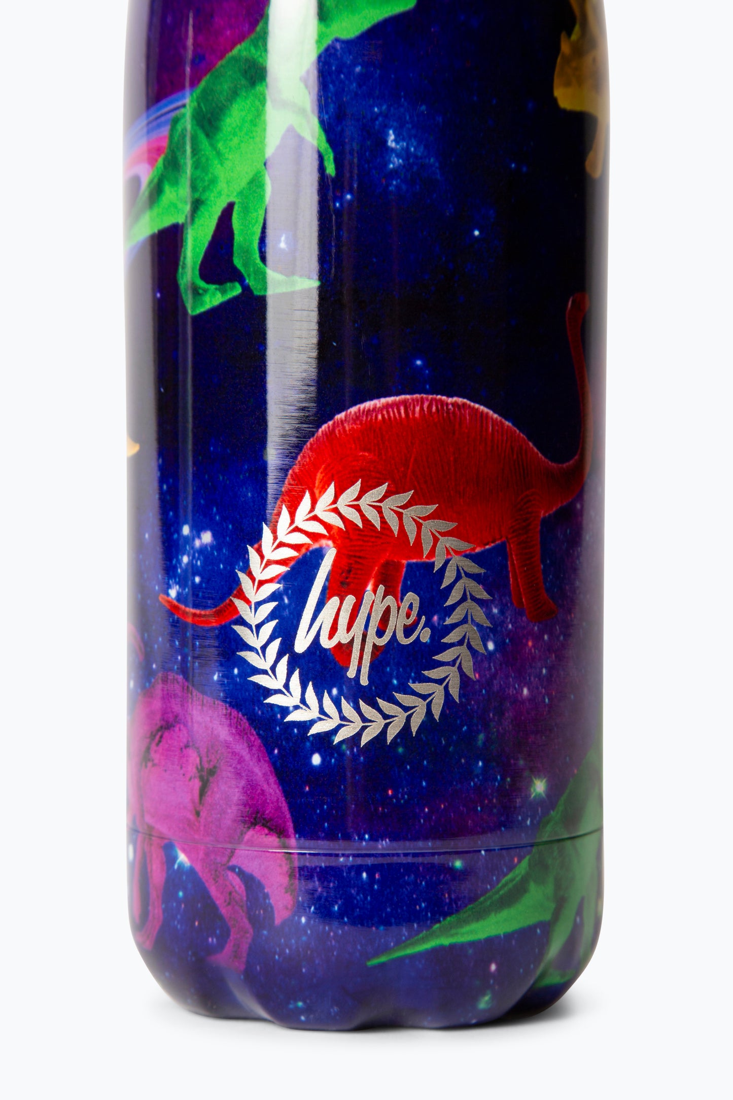 Hype Unisex Multi Space Dinosaurs Thermal Water Bottle