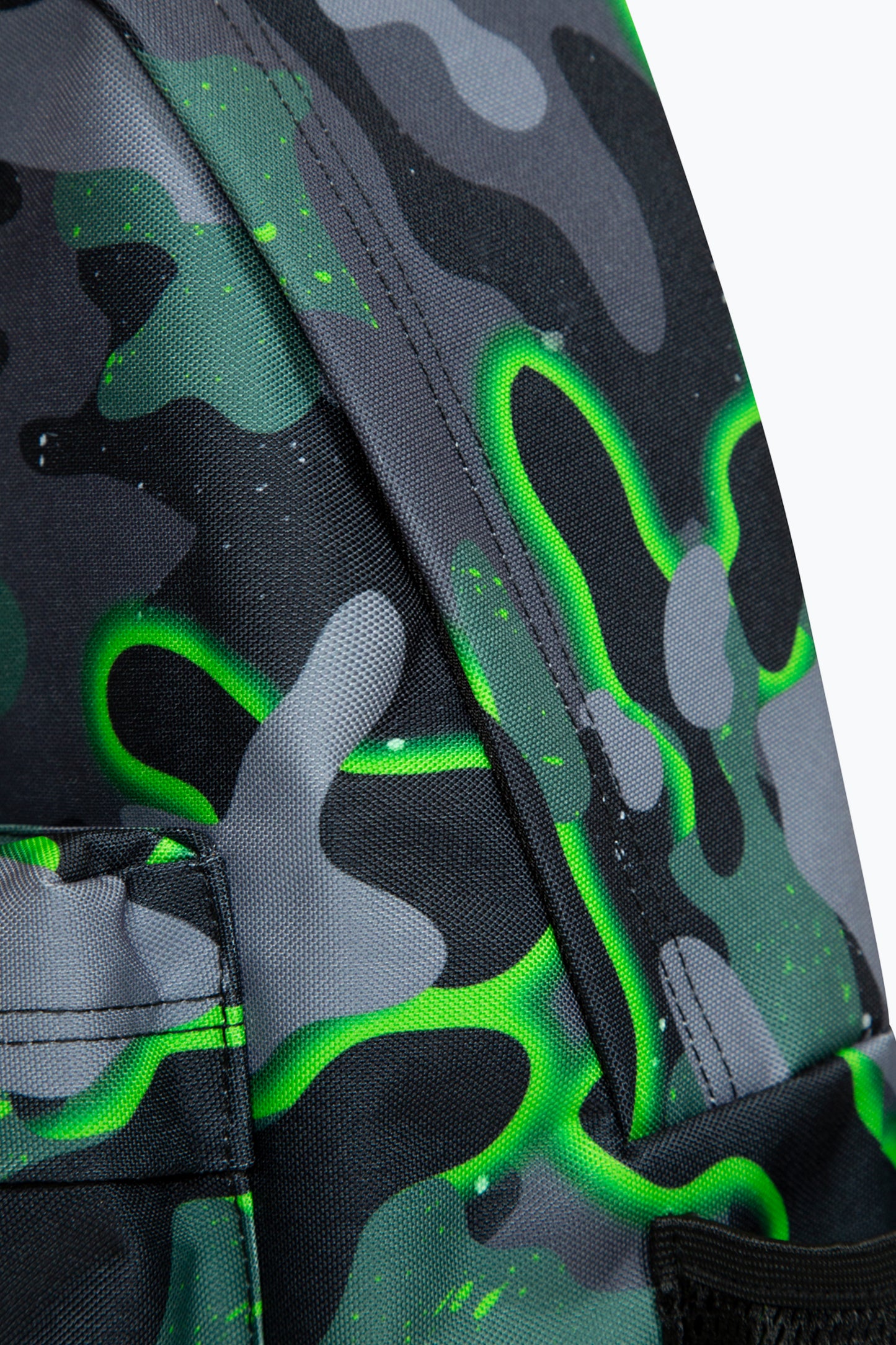 Hype Iconic Green Glow Camo Boys Backpack