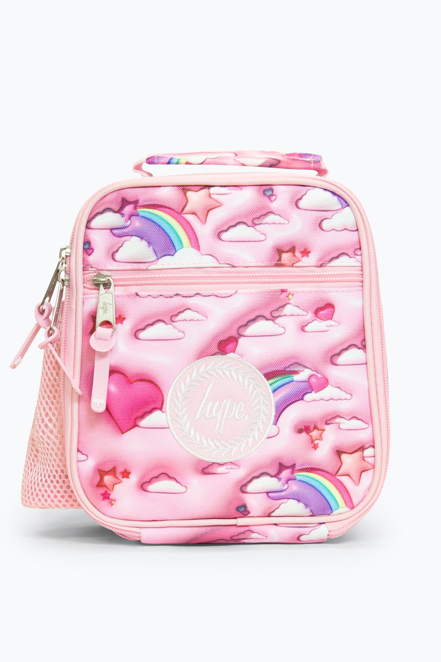 Hype Girls Pink 3D Clouds Backpack & Lunch Bag Bundle