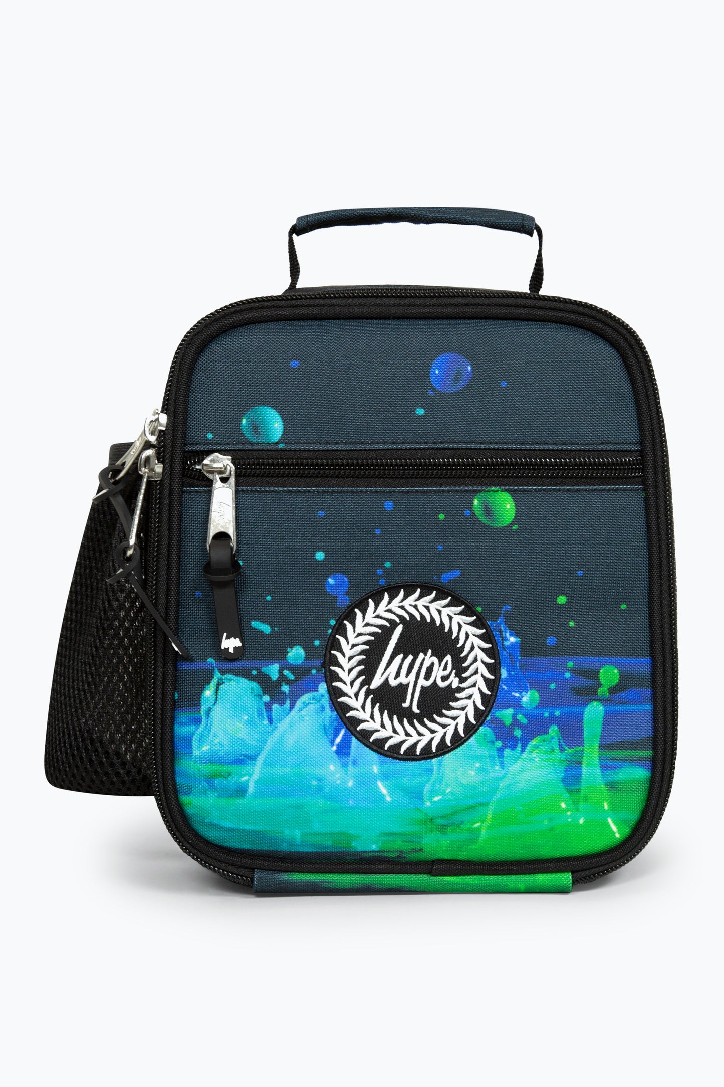 Hype Boys Black 3D Droplets Lunch Box