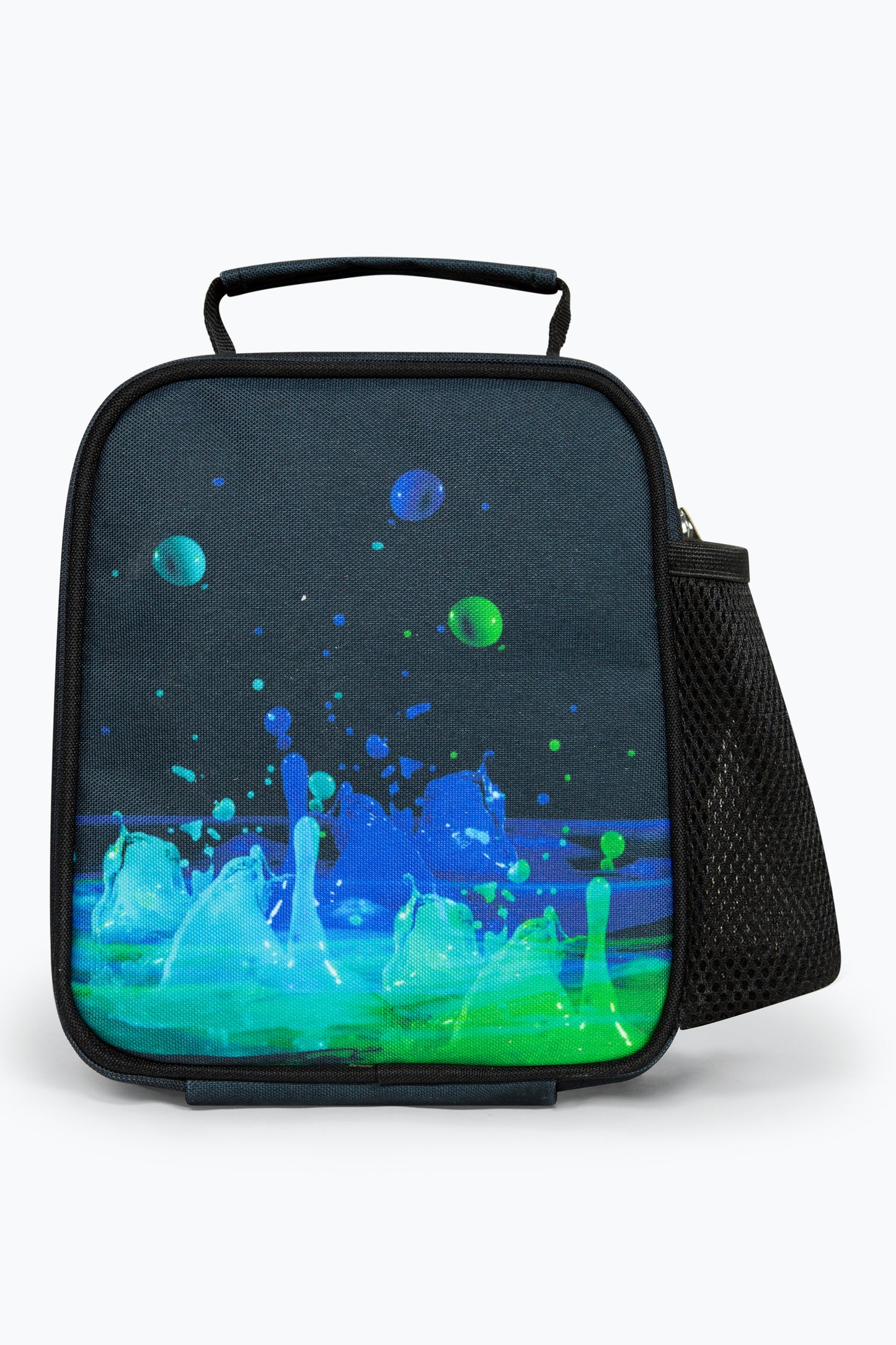 Hype Boys Black 3D Droplets Lunch Box