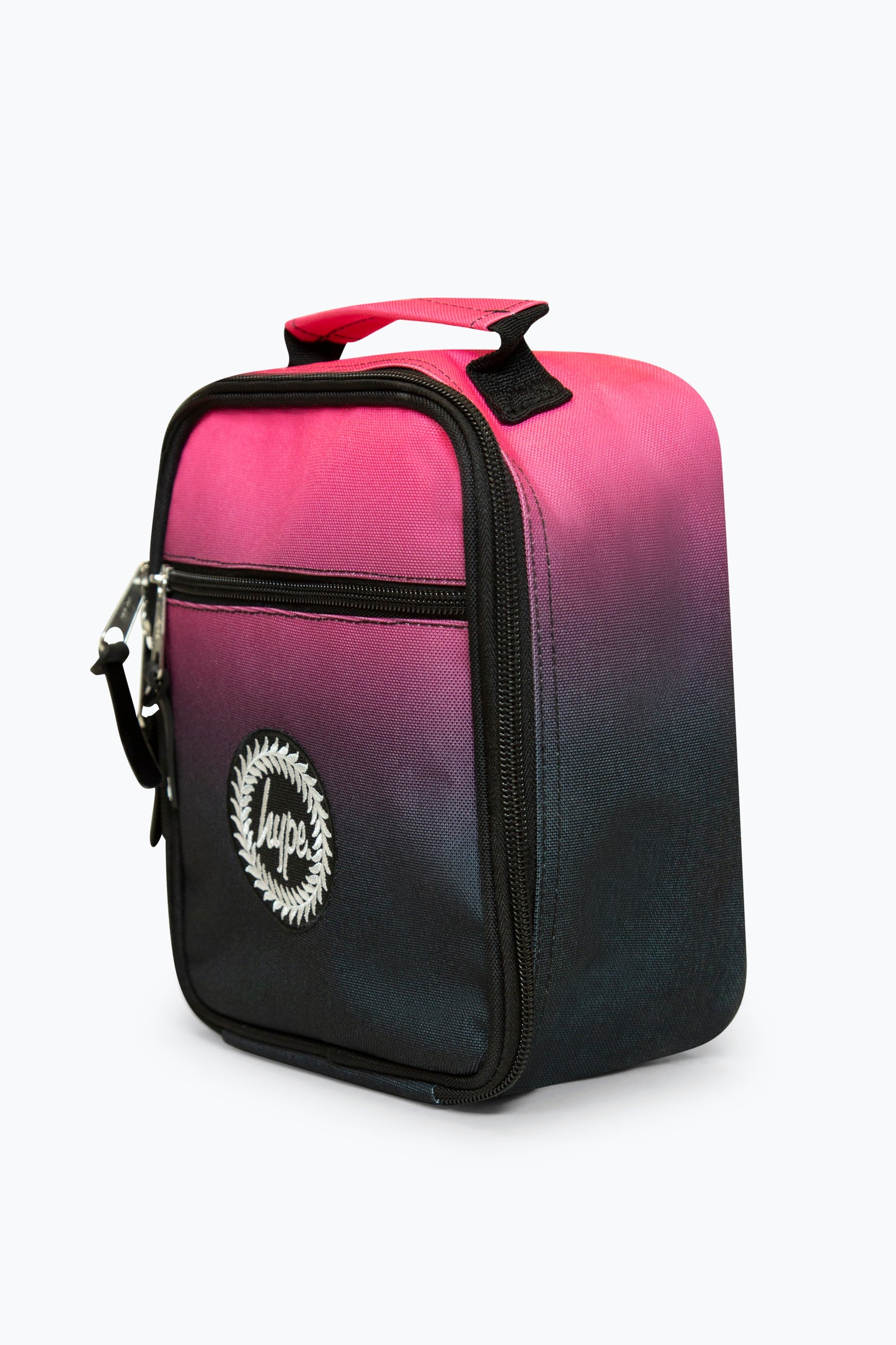 Hype Black/Pink Fade Lunch Bag