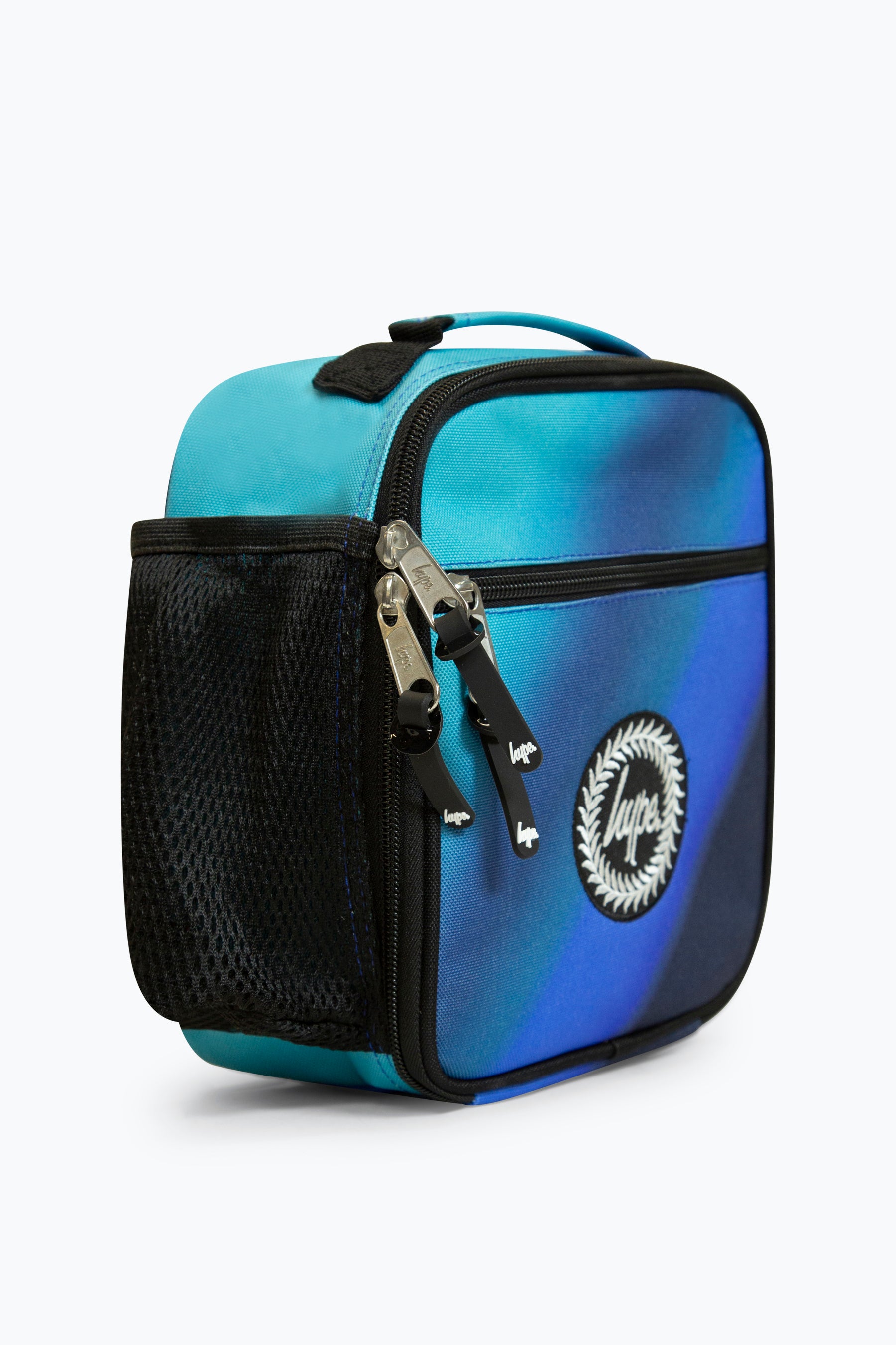 Hype Gradient Blue Lunch Bag Left Side