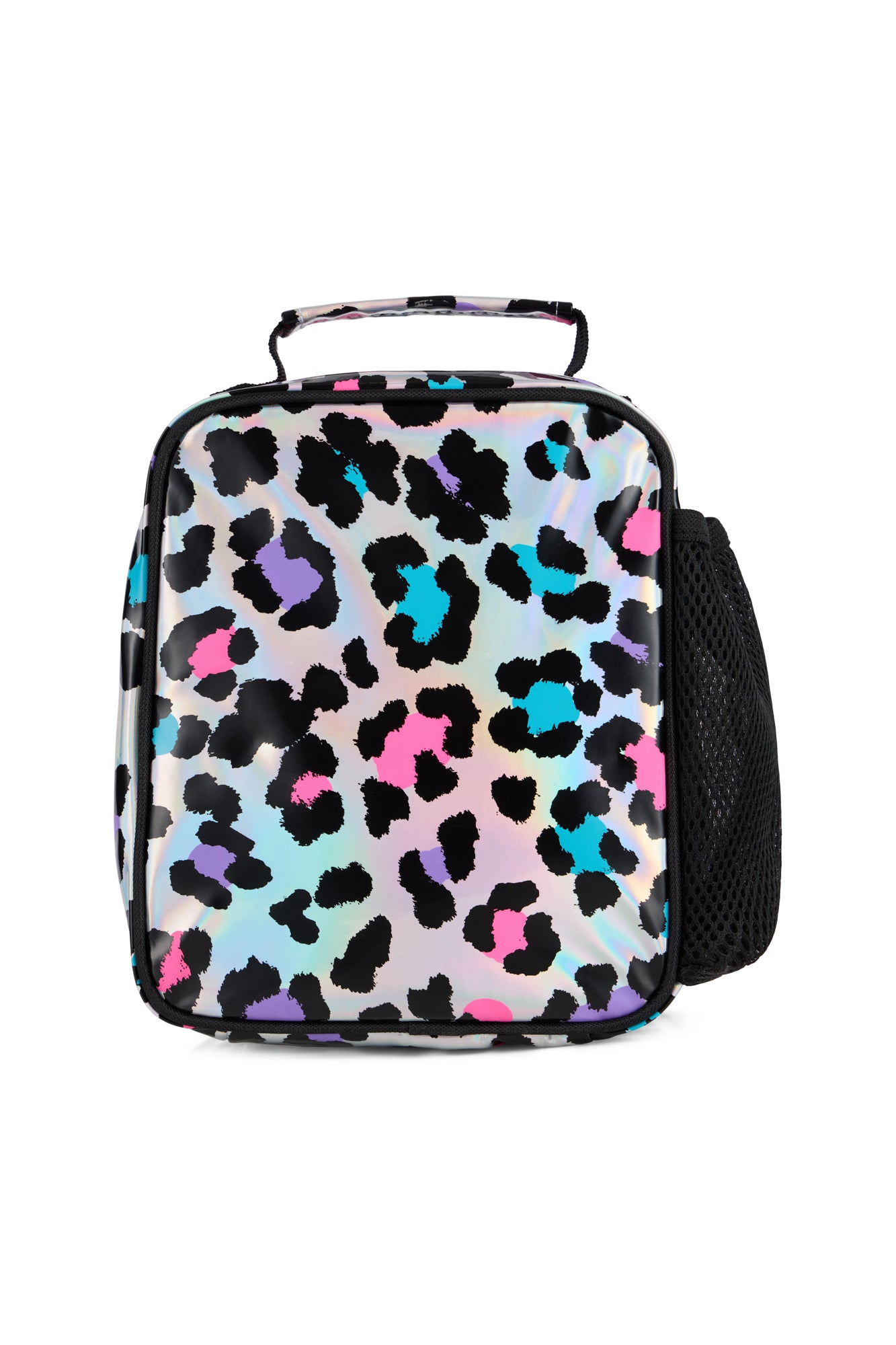 Hype Unisex Silver Leopard Print Lunch Box