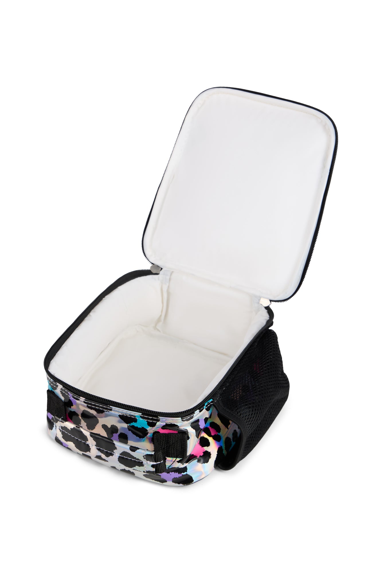 Hype Unisex Silver Leopard Print Lunch Box