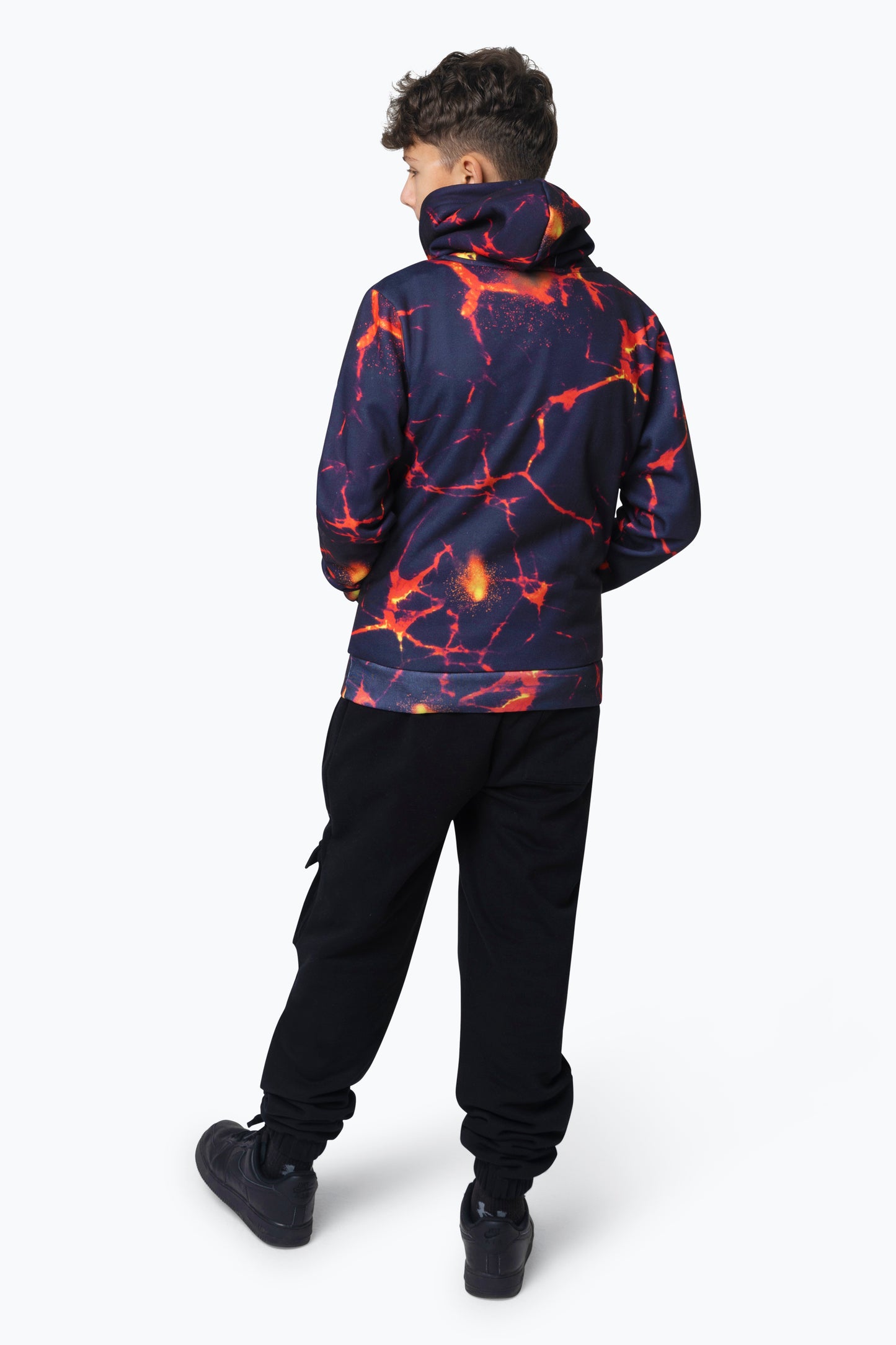 Hype Boys Multi Lava Hoodie