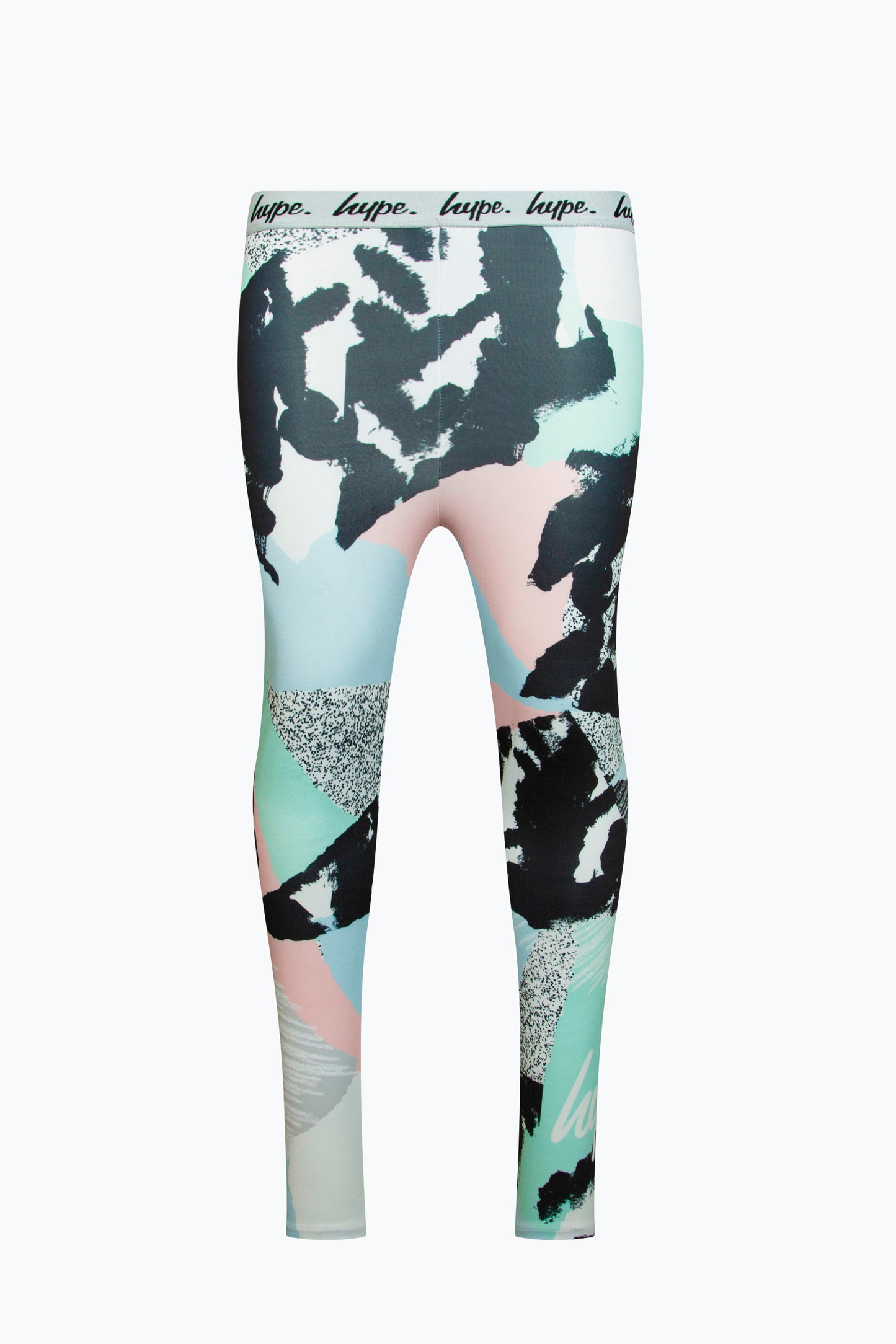 Hype Girls Multi Pastel Abstract Leggings