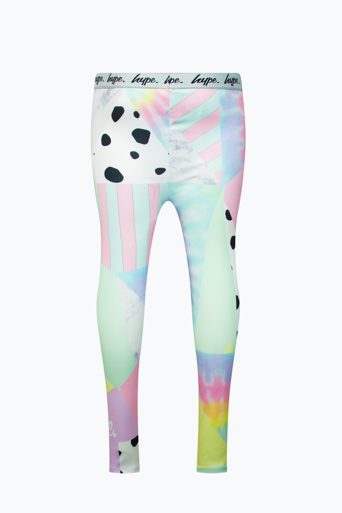 Hype Girls Multi Pastel Collage Leggings