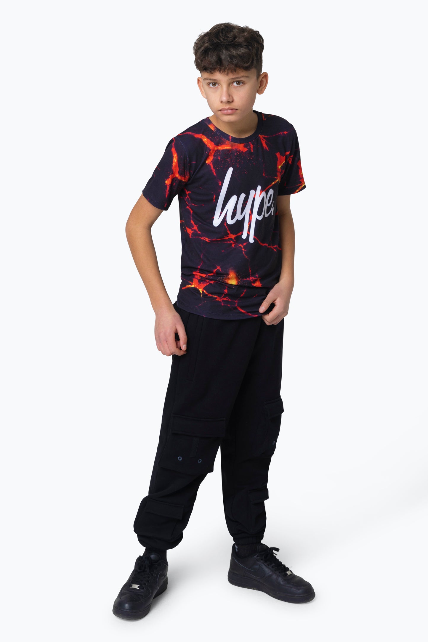 Hype Boys Multi Lava T-Shirt