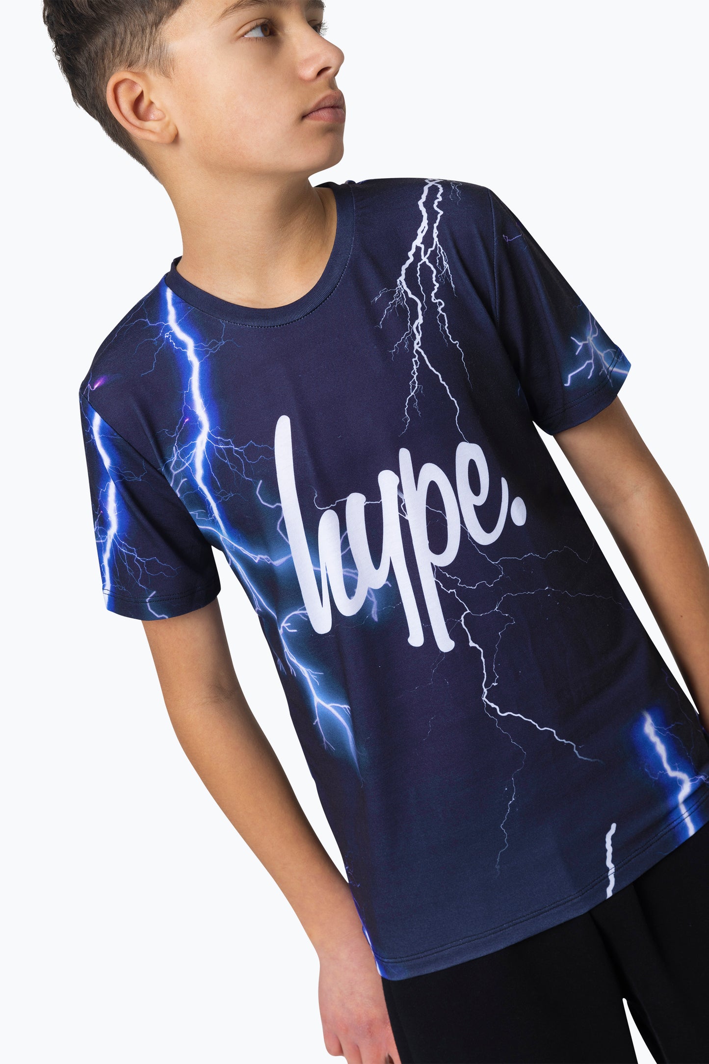 Hype Boys Multi Lightning T-Shirt