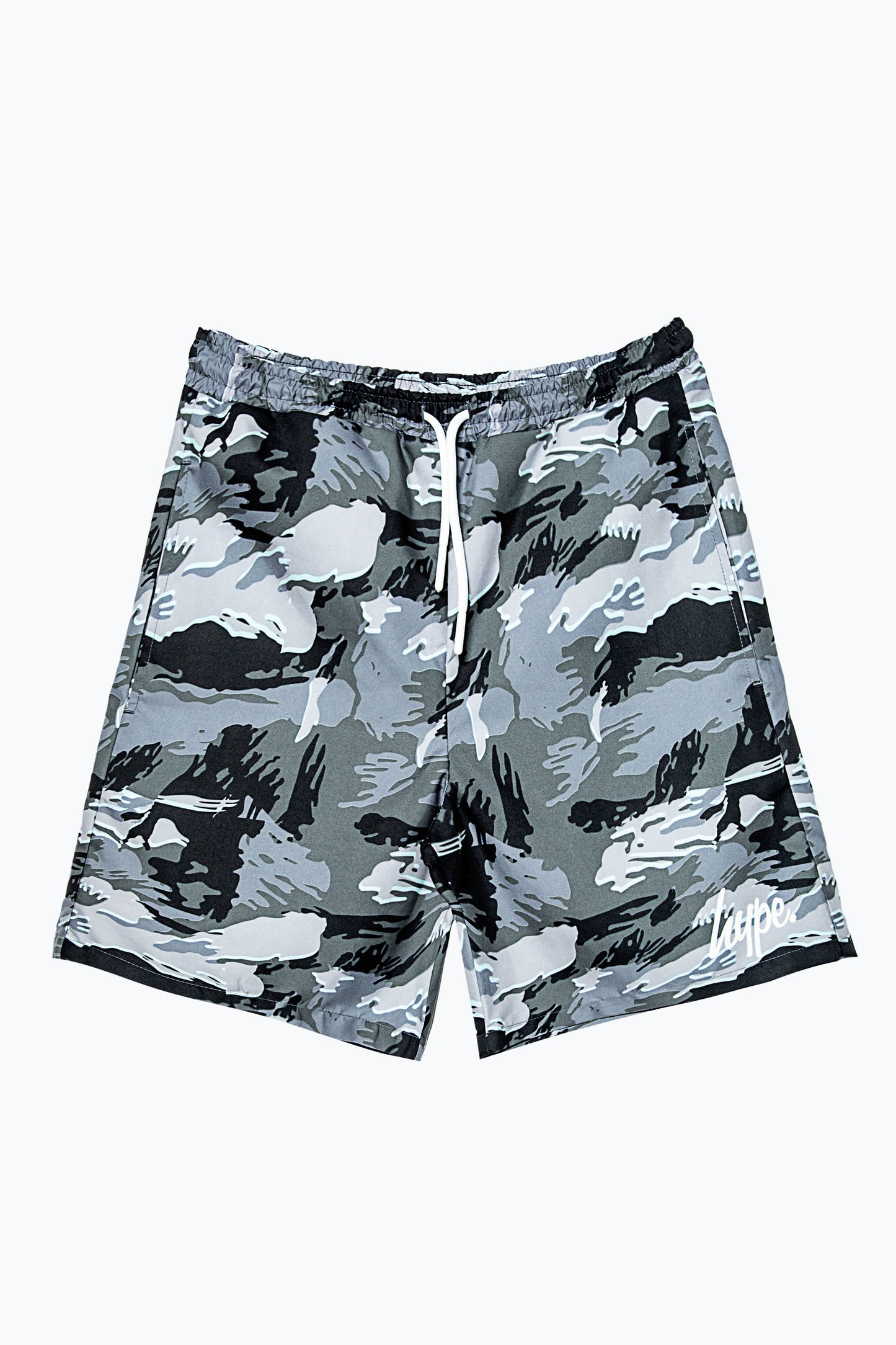 Hype Boys Multi Gloom Camo Swim Shorts