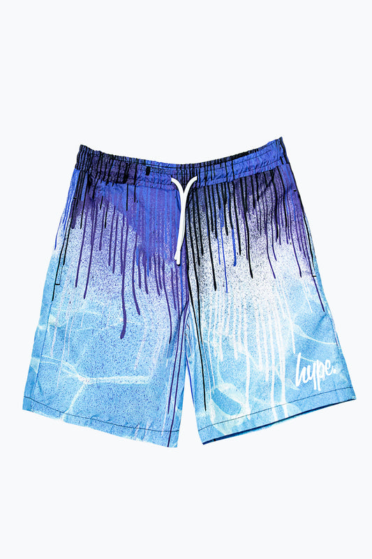 Hype Boys Multi Pool Drips Swim Shorts