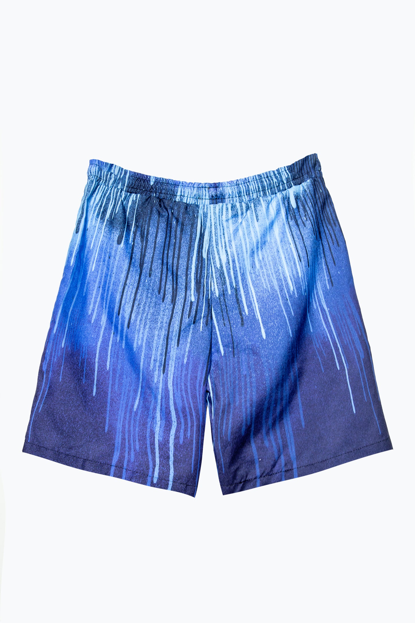 Hype Boys Multi Blue Drips Swim Shorts