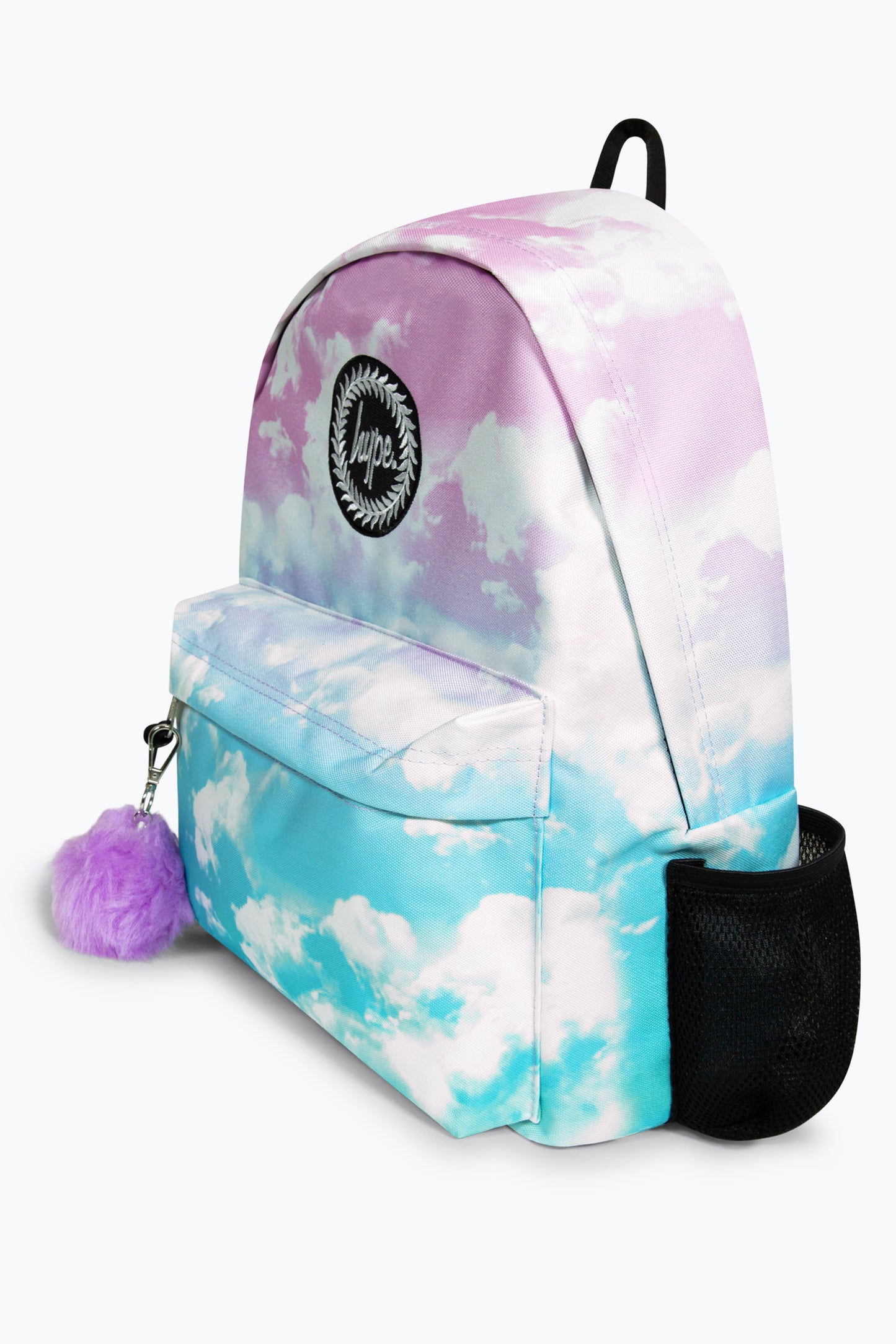 Hype Iconic Pink/Blue Cloud Fade Girls School Backpack