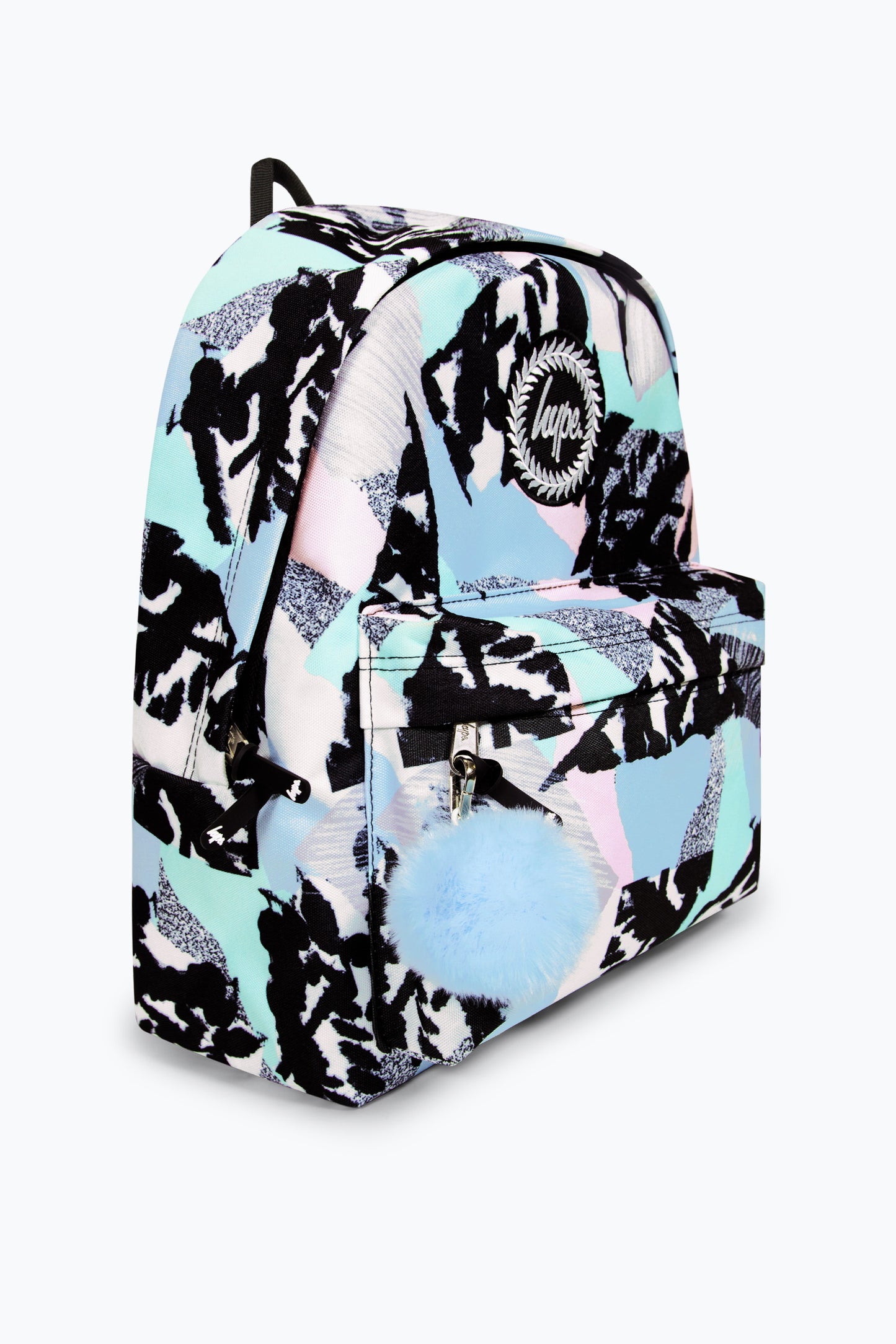 Hype Girls Iconic Pastel Abstract Multicolour Backpack