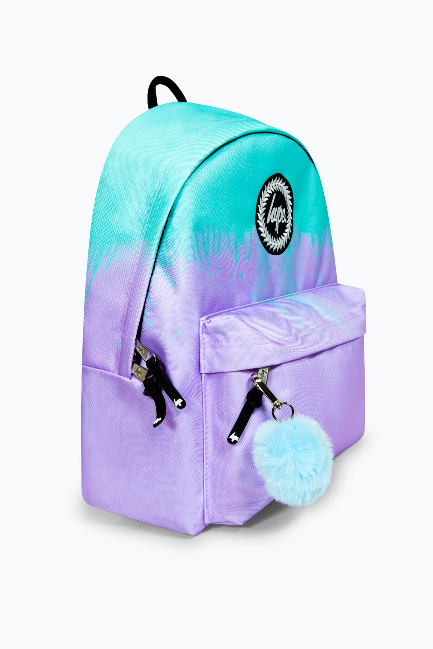 Hype Iconic Lilac/Teal Drips Girls Backpack