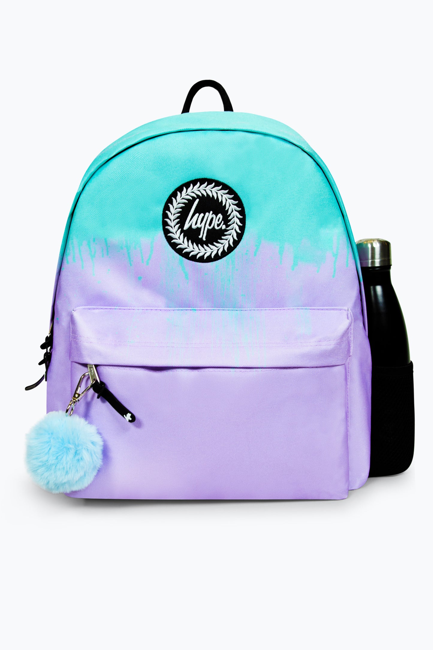 Hype Iconic Lilac/Teal Drips Girls Backpack