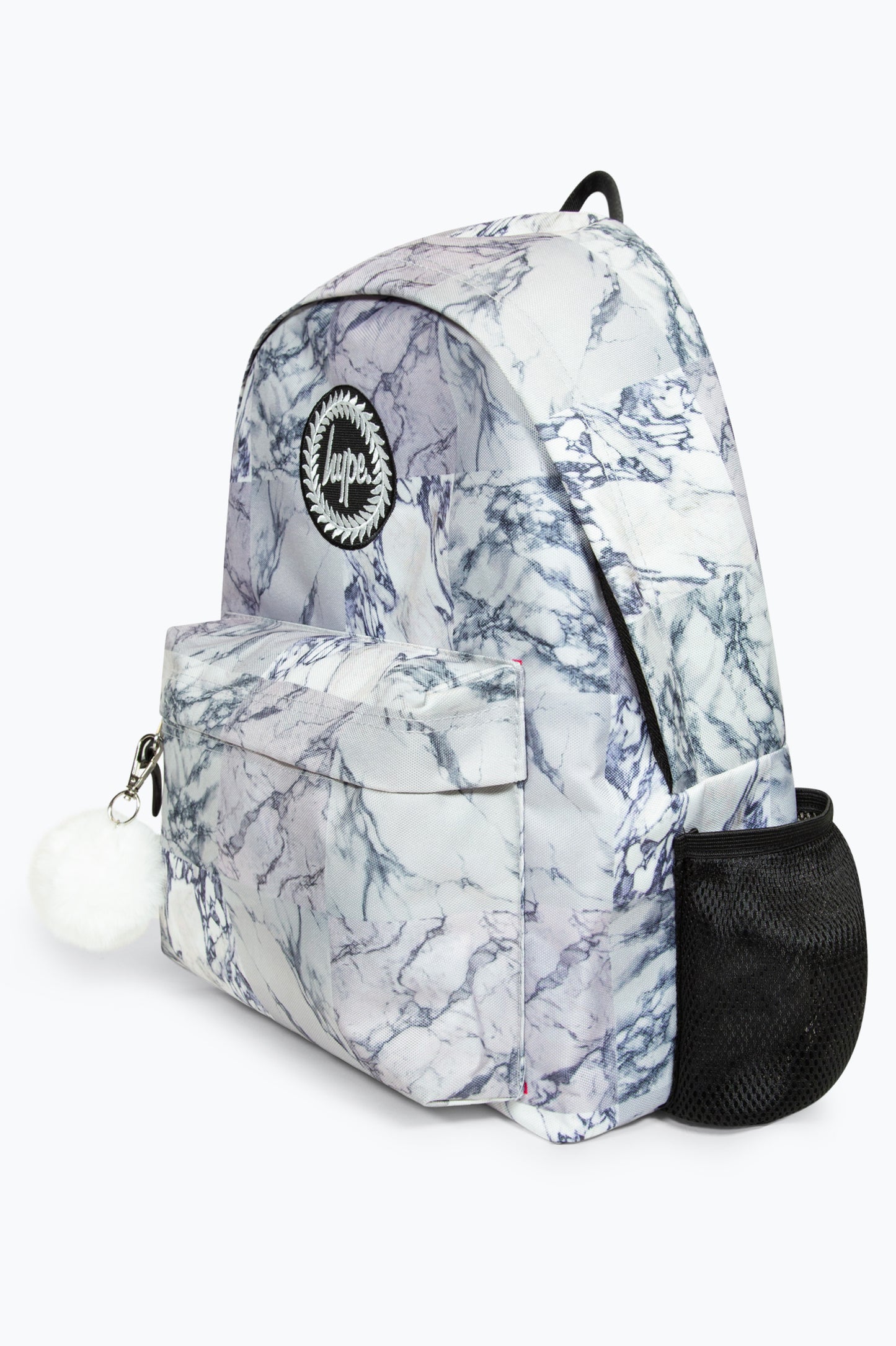 Hype Girls Iconic Grey Marble Backpack